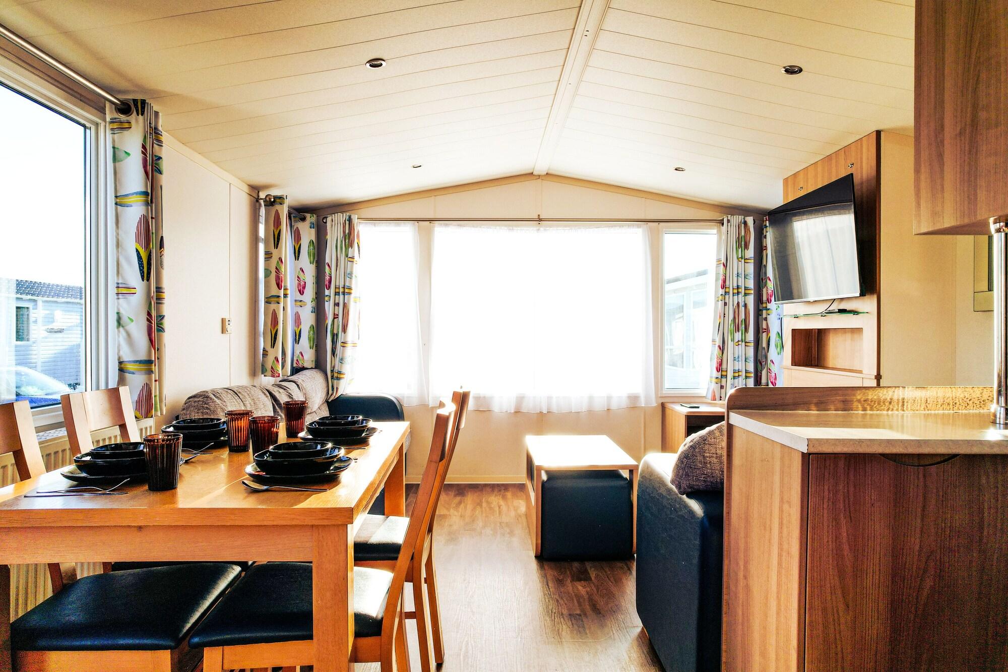 Comodidades del Alojamiento Captivating 6-person Caravan in Rhyl