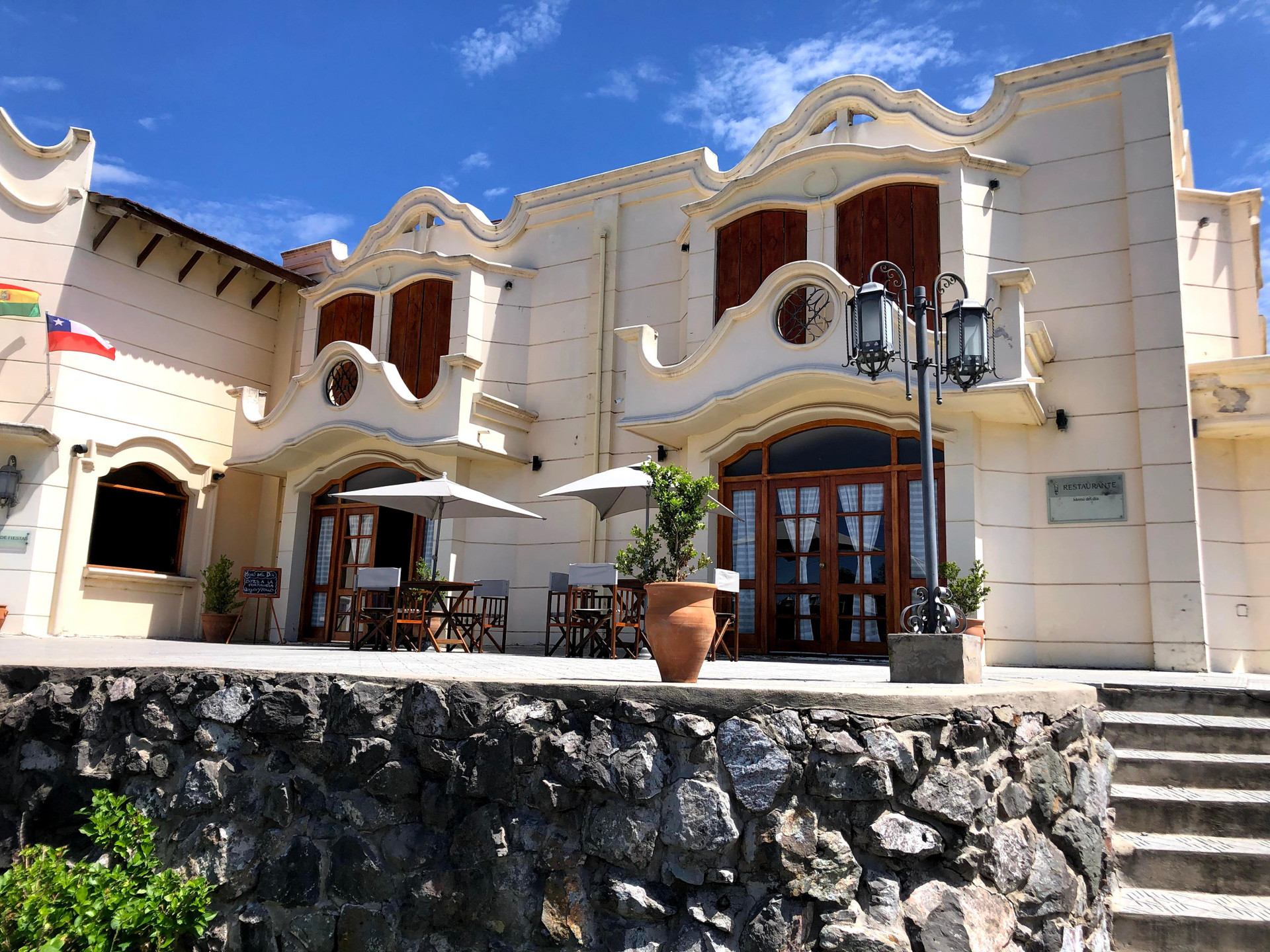 Vista Exterior Hotel Santa Catalina