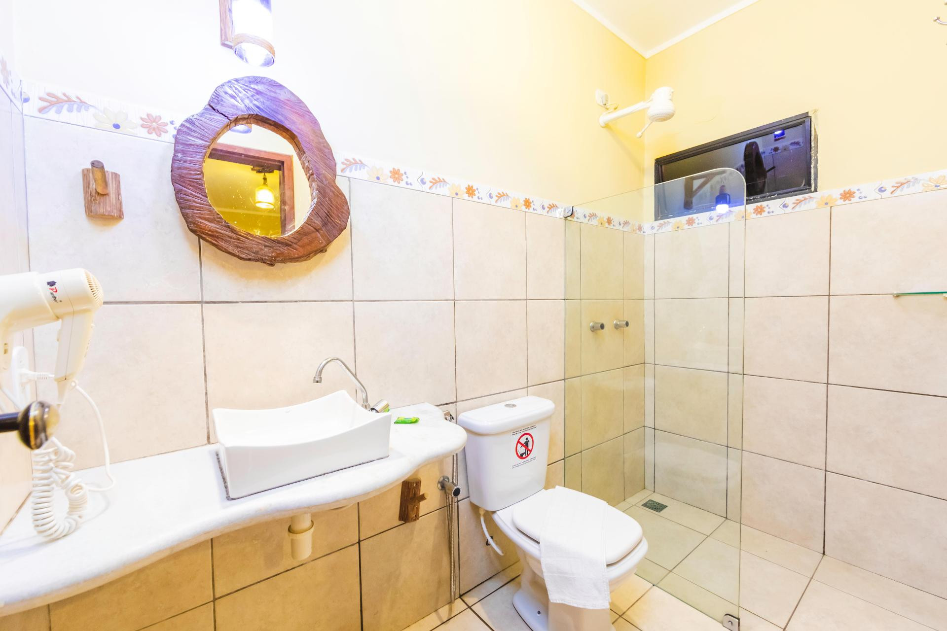 Baño Pousada Vila Parnaíba