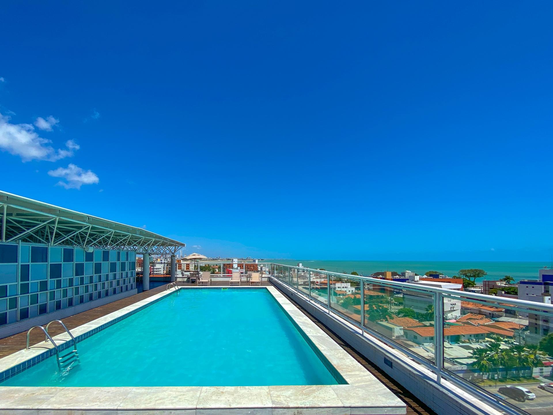 Vista Piscina Hotel Caiçara João Pessoa