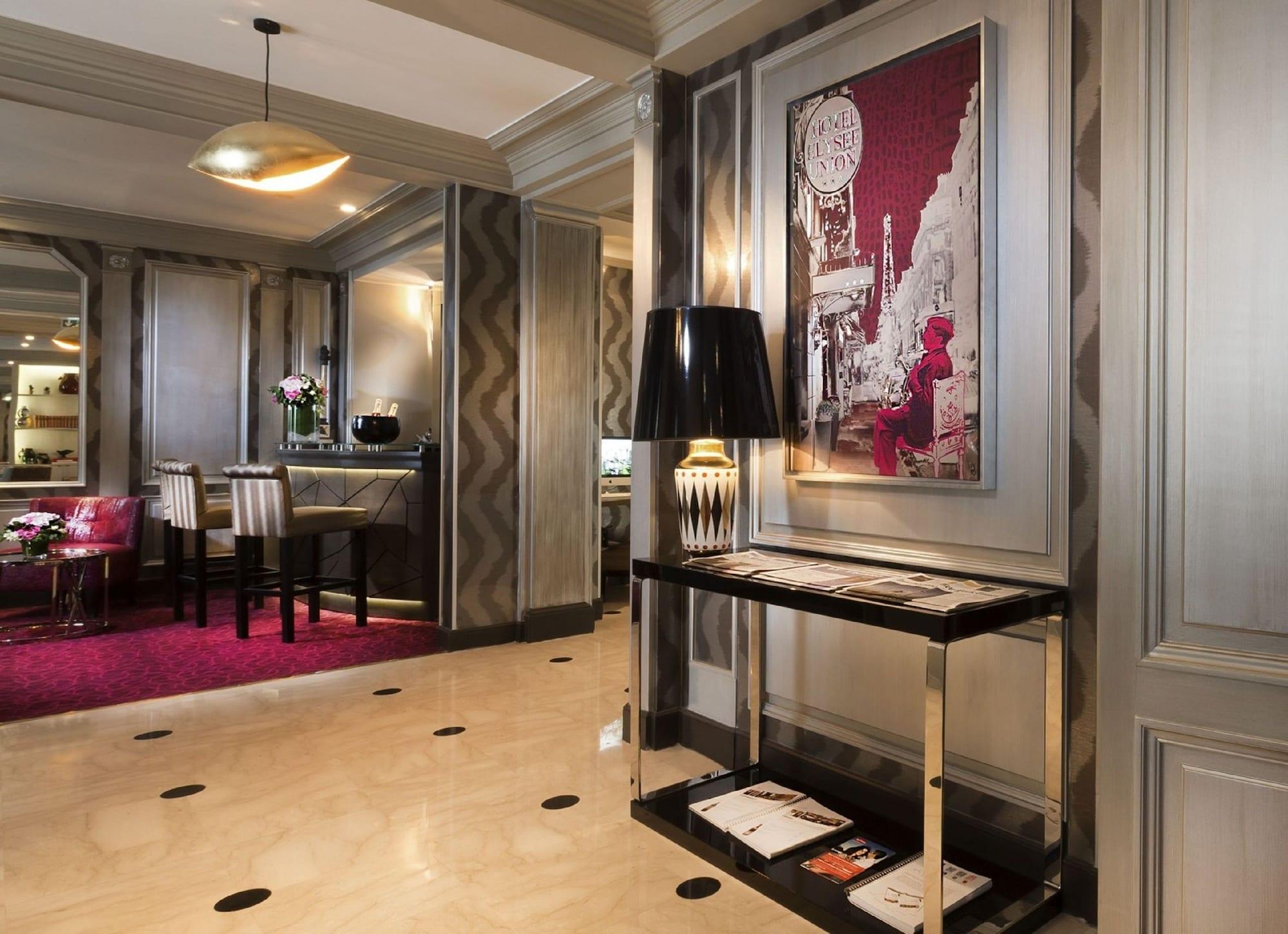 Vista Lobby Elysees Union Hotel