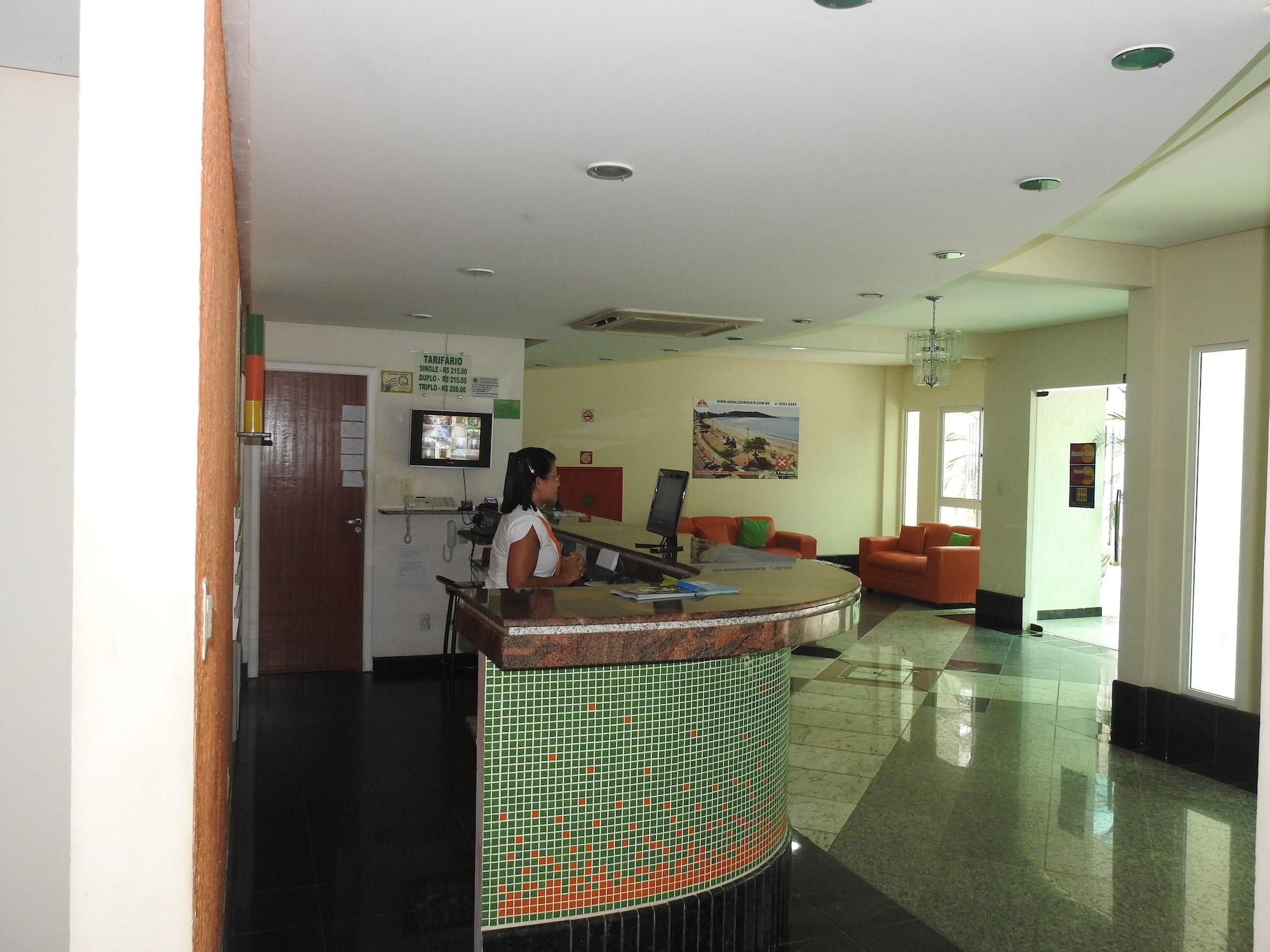Vista Lobby Fragata hotel guarapari