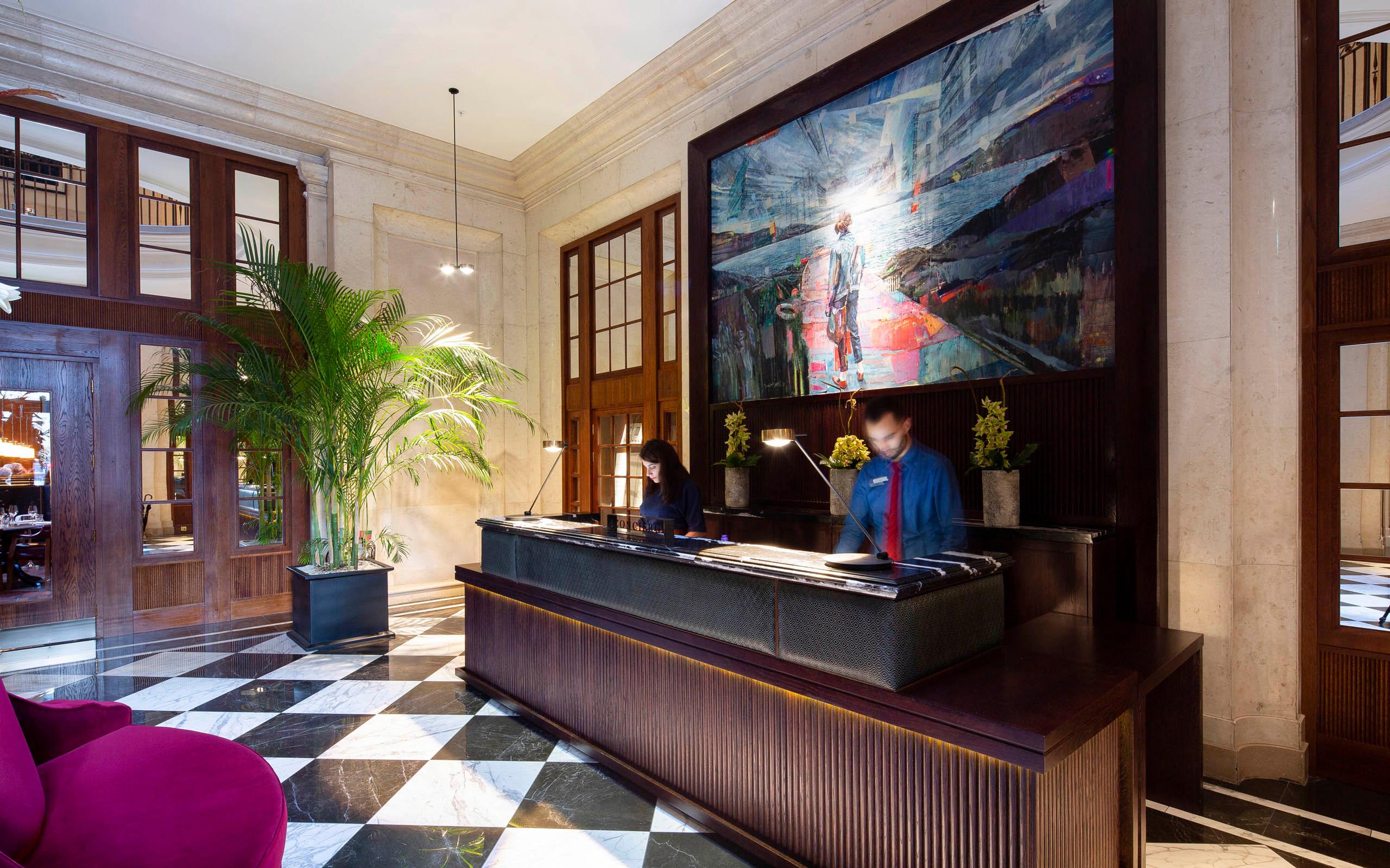 Vista Lobby The Edinburgh Grand, a Luxury Collection Hotel, Edinburgh