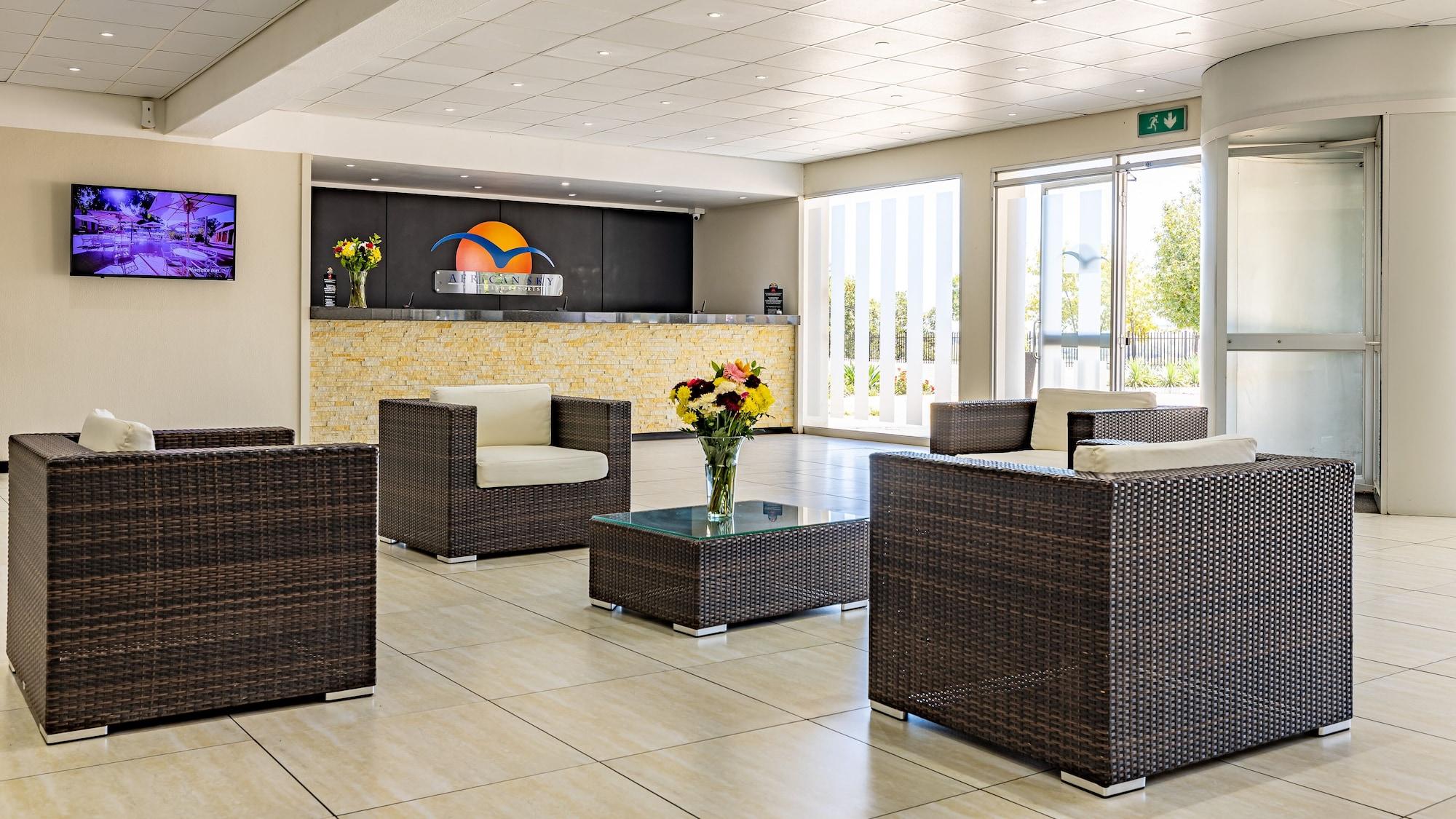 Vista Lobby African Sky Hotels - Harrismith Inn