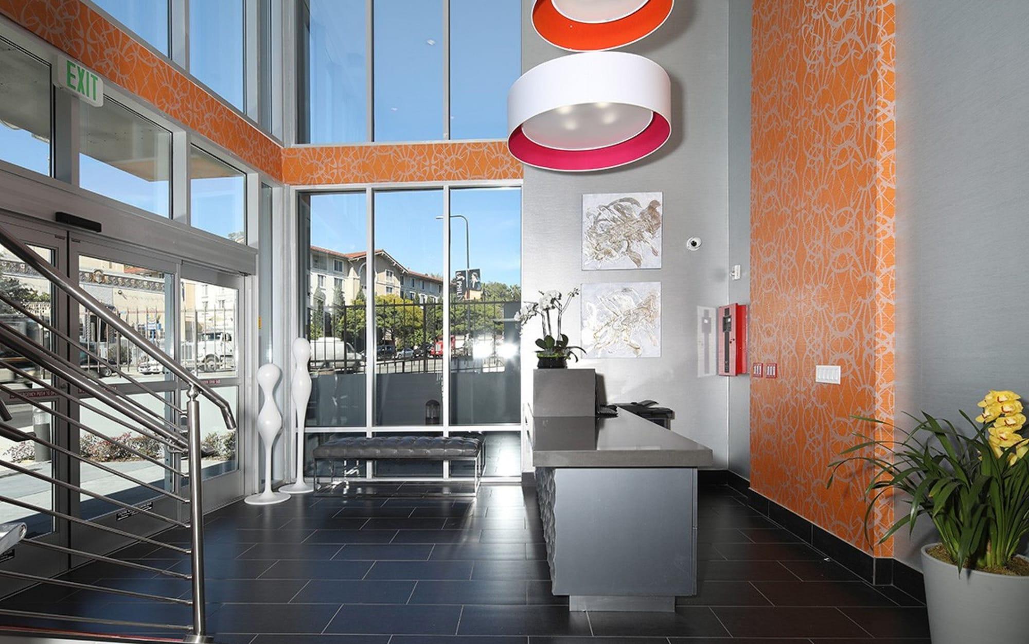 Vista Lobby Lexen Hotel Hollywood Walk of Fame