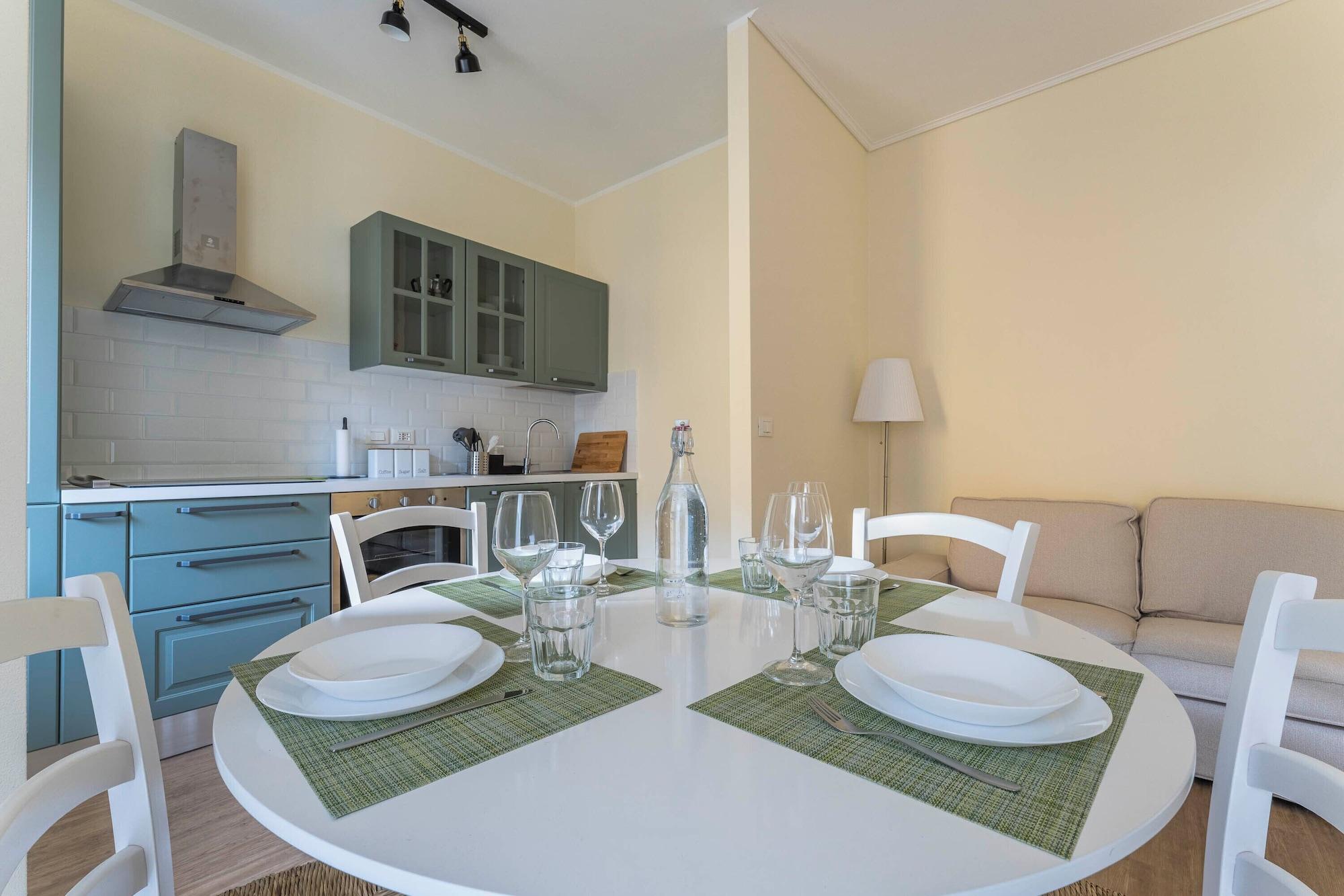 Equipamiento de Habitación Spacious Apartment In Sori With Terrace