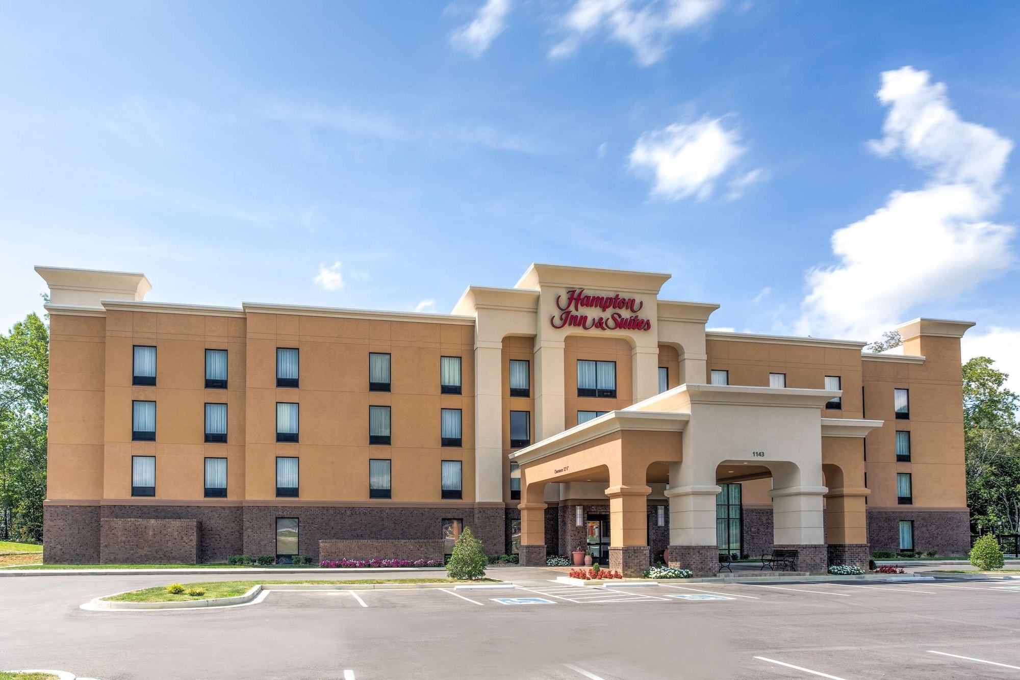 Vista Exterior Hampton Inn & Suites Manchester