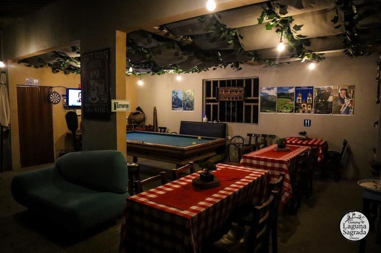 Vista Lobby Glamping Laguna Sagrada