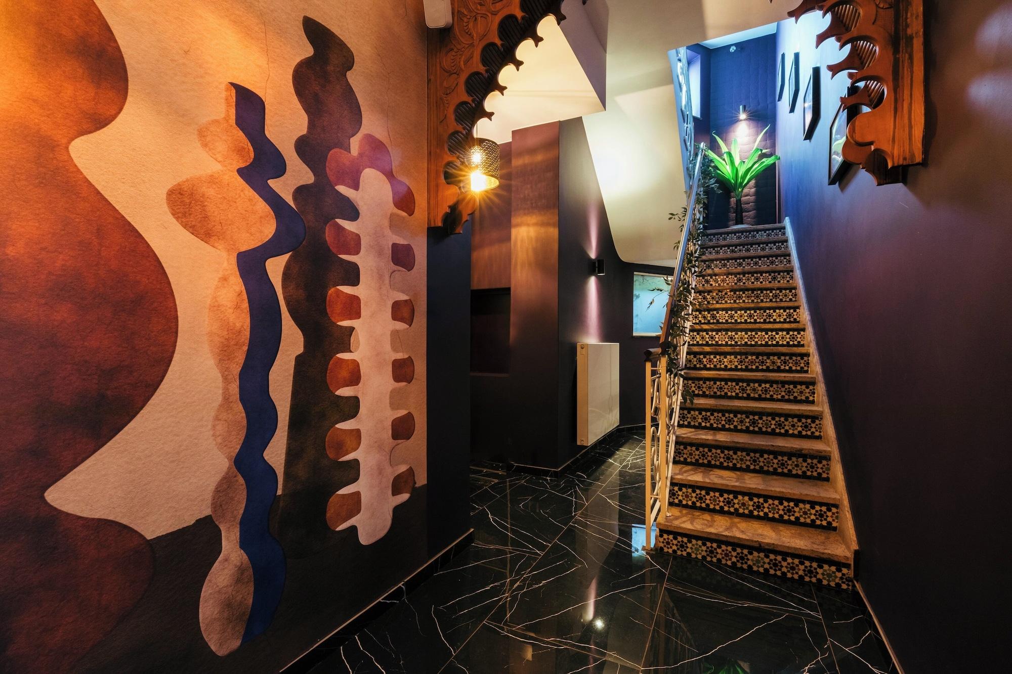 Vista Lobby Riad Nour Hotel