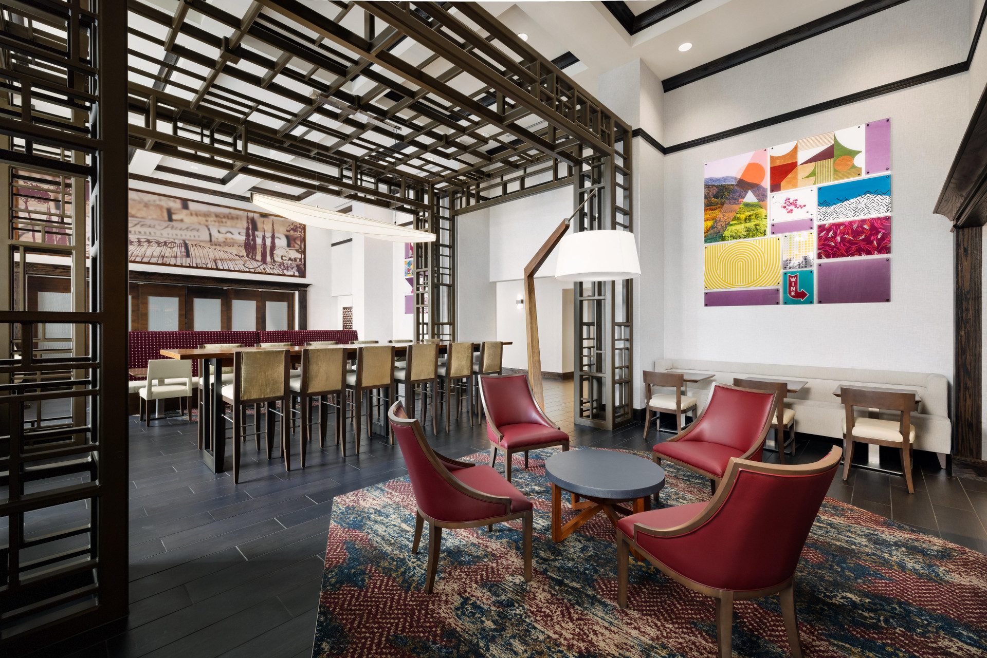 Vista Lobby Hampton Inn & Suites Napa