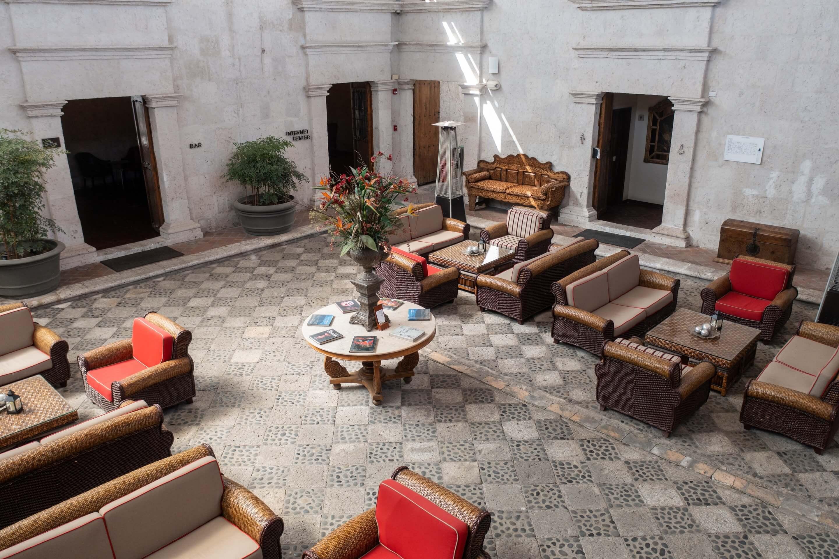 Vista Lobby Casa Andina Premium Arequipa