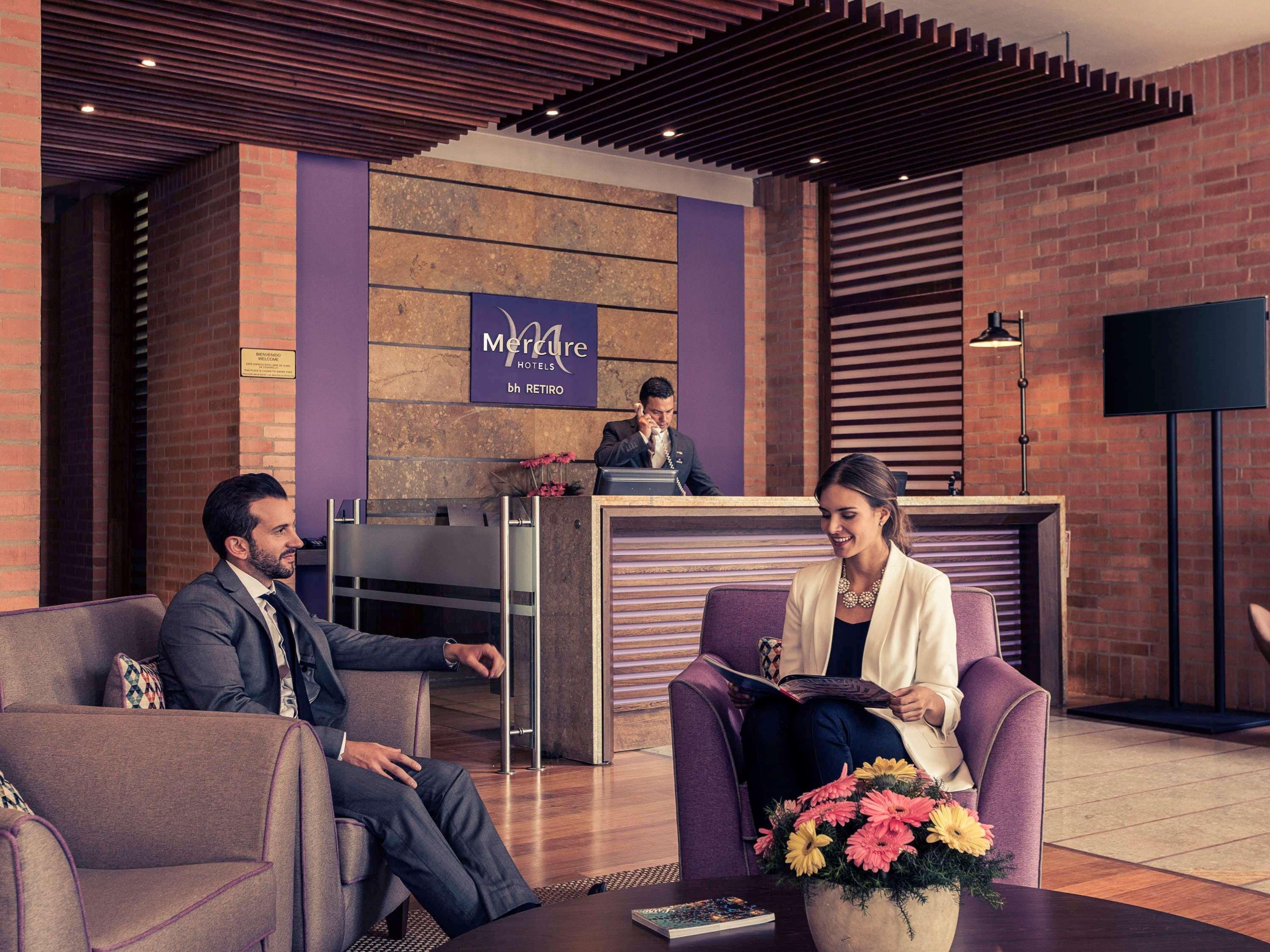 Vista Lobby Mercure Bogota Bh Retiro
