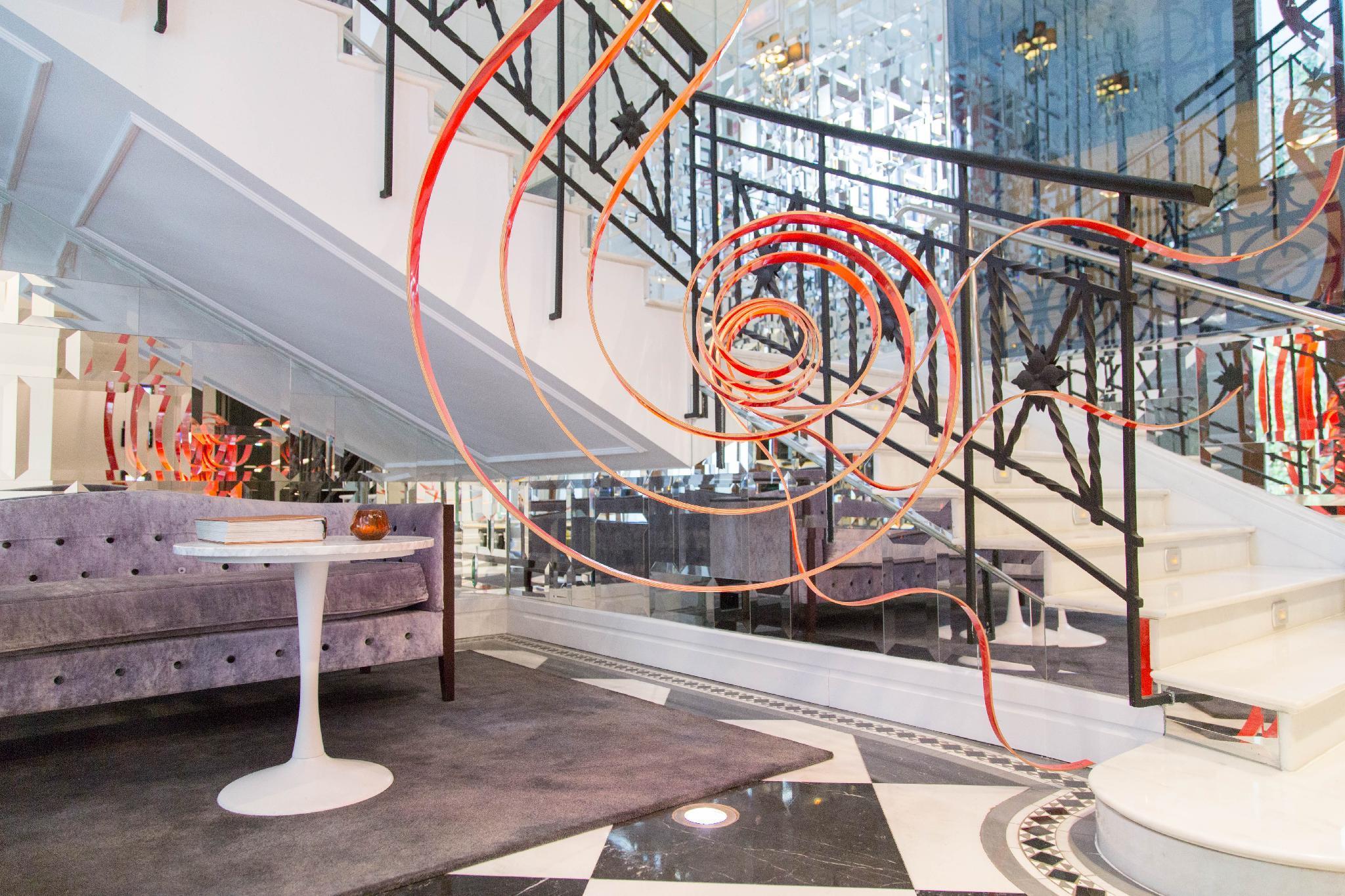 Vista Lobby Hotel Único Madrid - Small Luxury Hotels