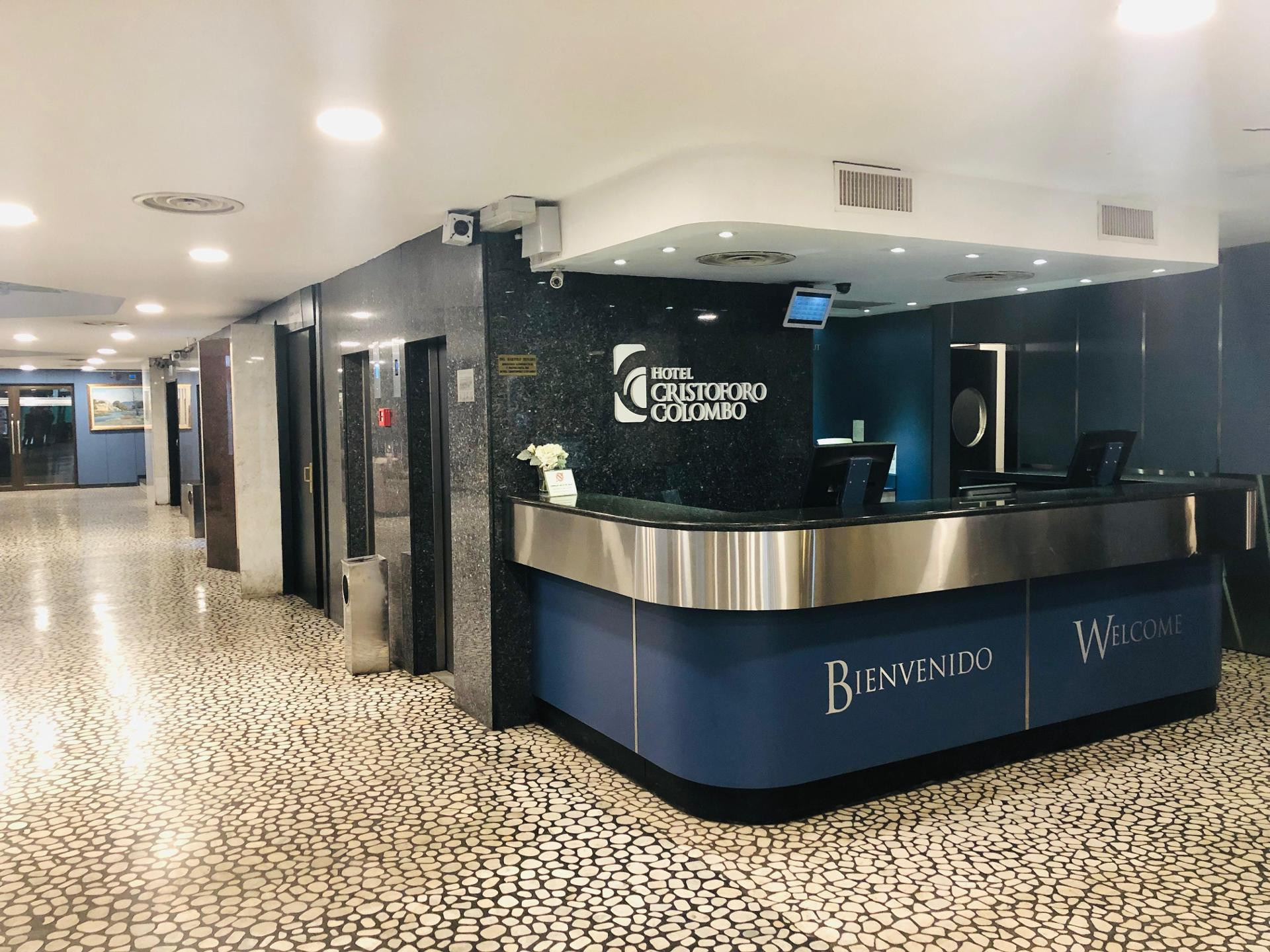 Vista Lobby Hotel Cristoforo Colombo