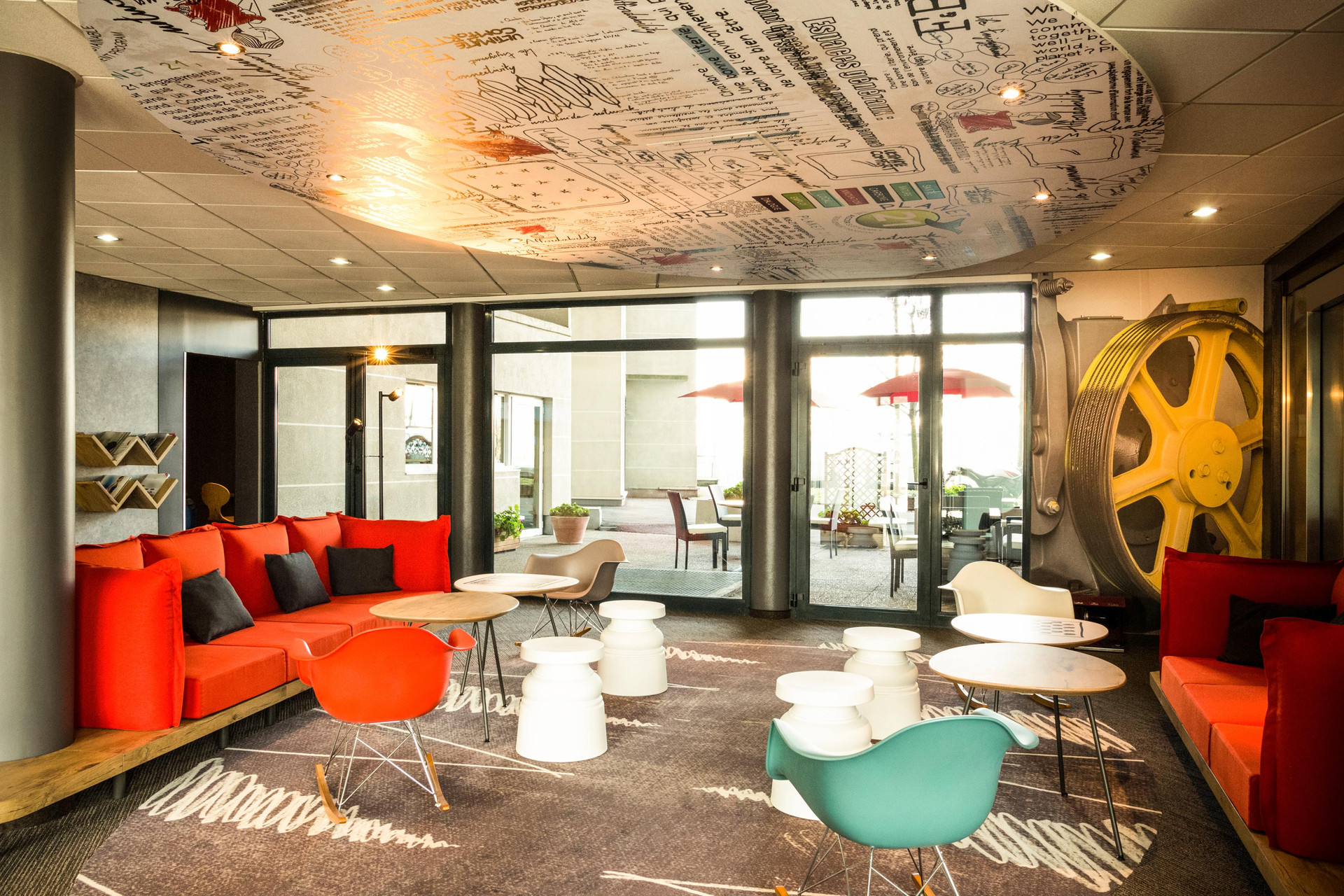 Vista Lobby ibis budget Orly Chevilly Tram 7