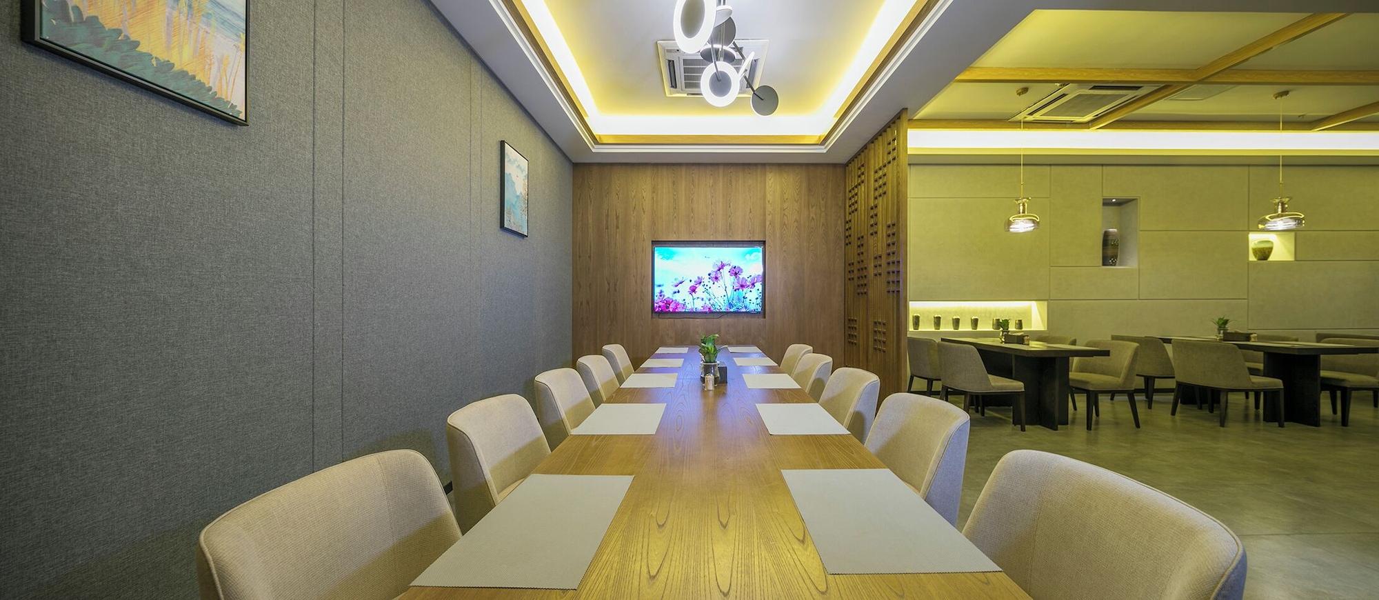 Sala de Reuniones Mehood Lestie International Hotel Chongqing Yuzhong Lianglukou Metro Branch