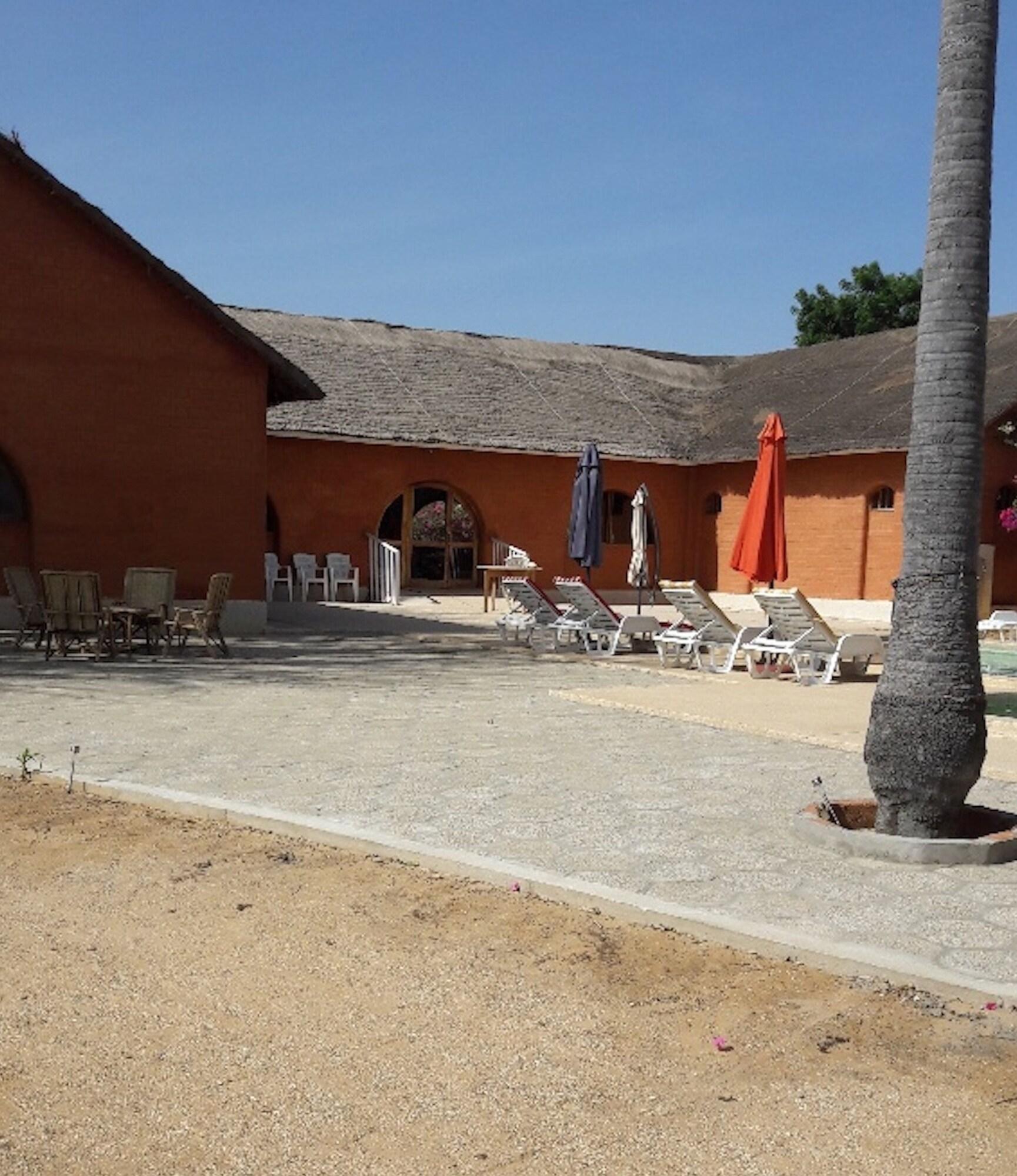 Vista Piscina Baobab Lodge