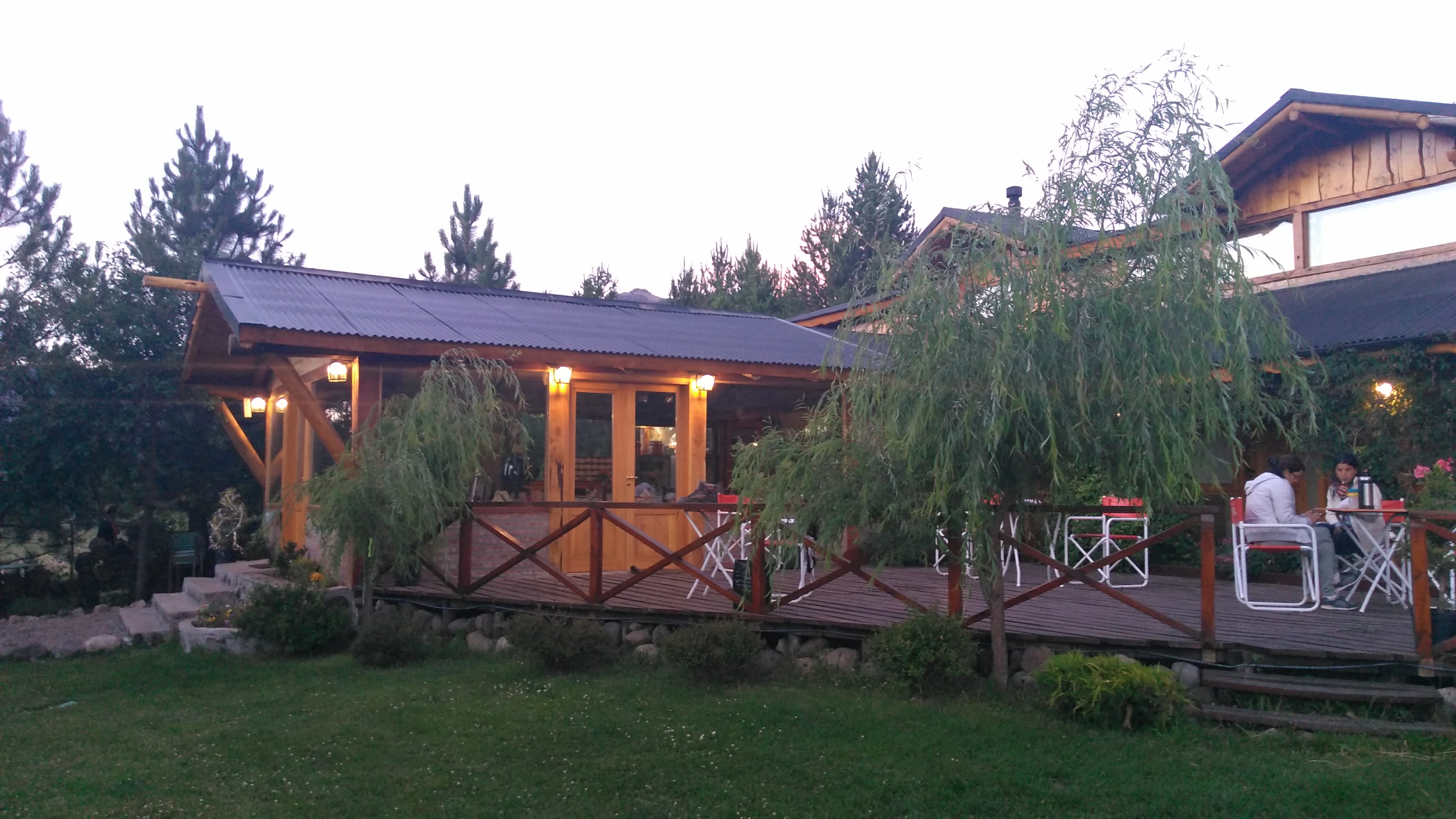 Vista Exterior Meliquina Eco Hostería