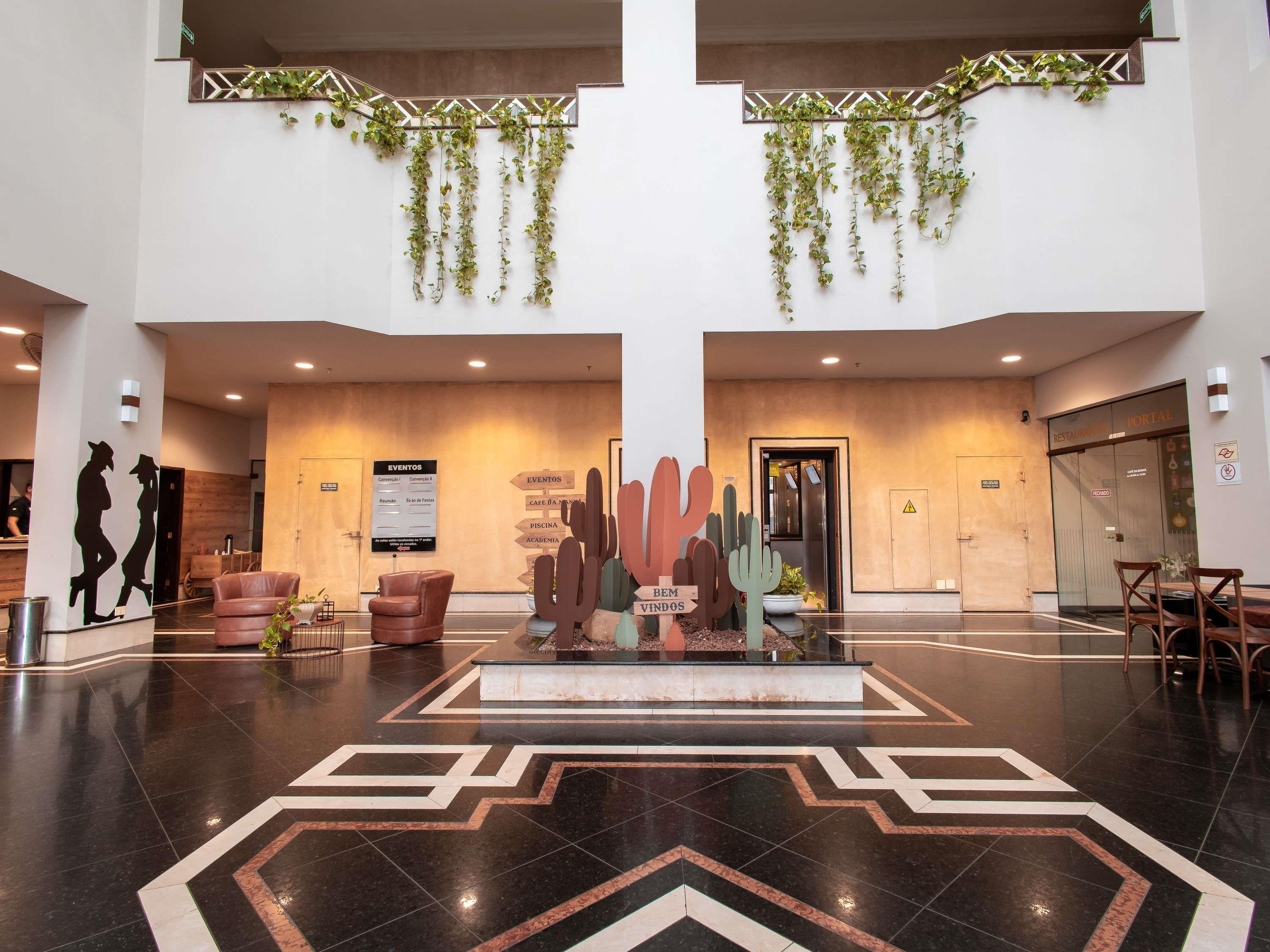 Vista Lobby ibis Styles Presidente Prudente Portal D'Oeste