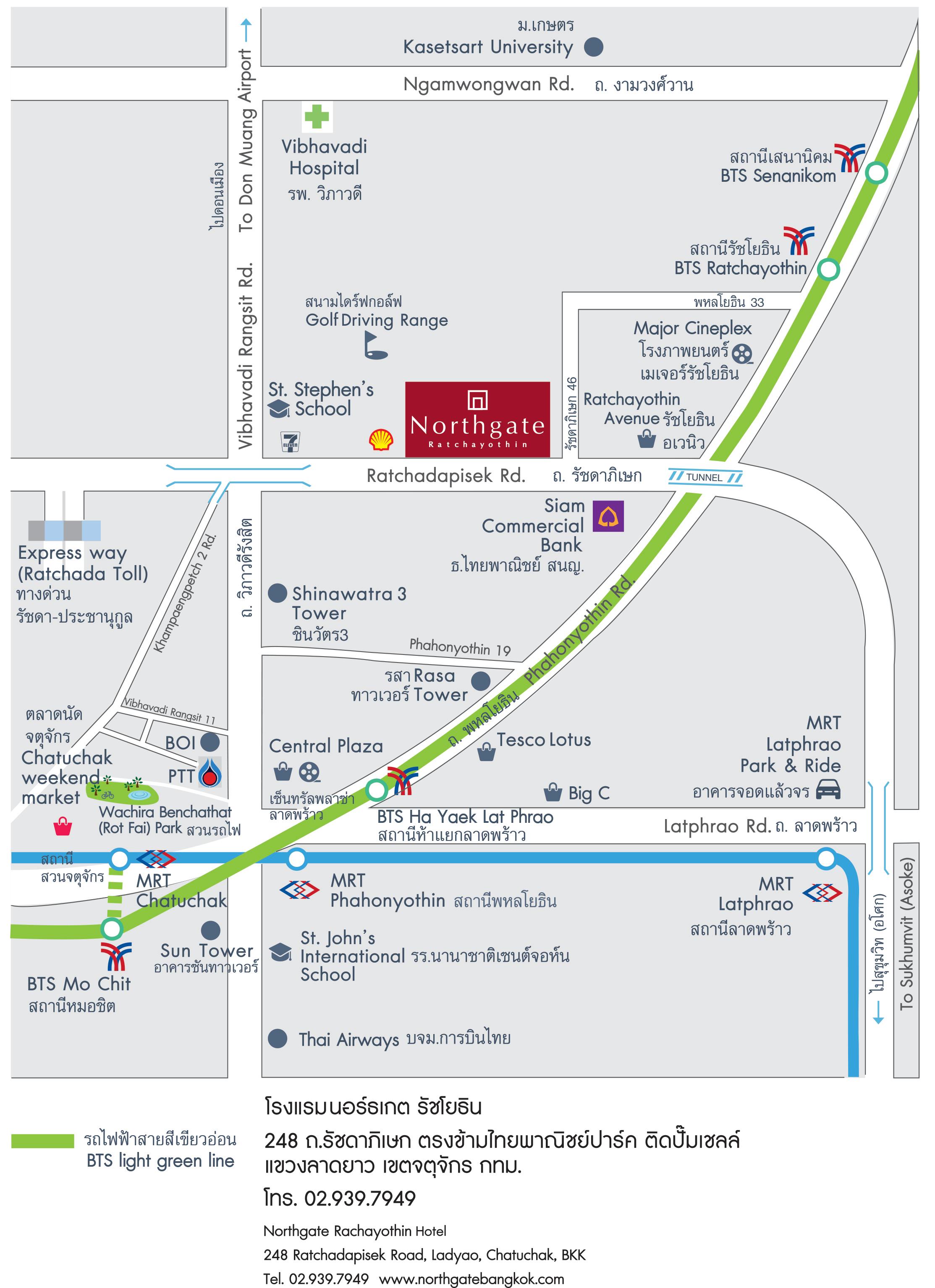 Vista Exterior Northgate Ratchayothin