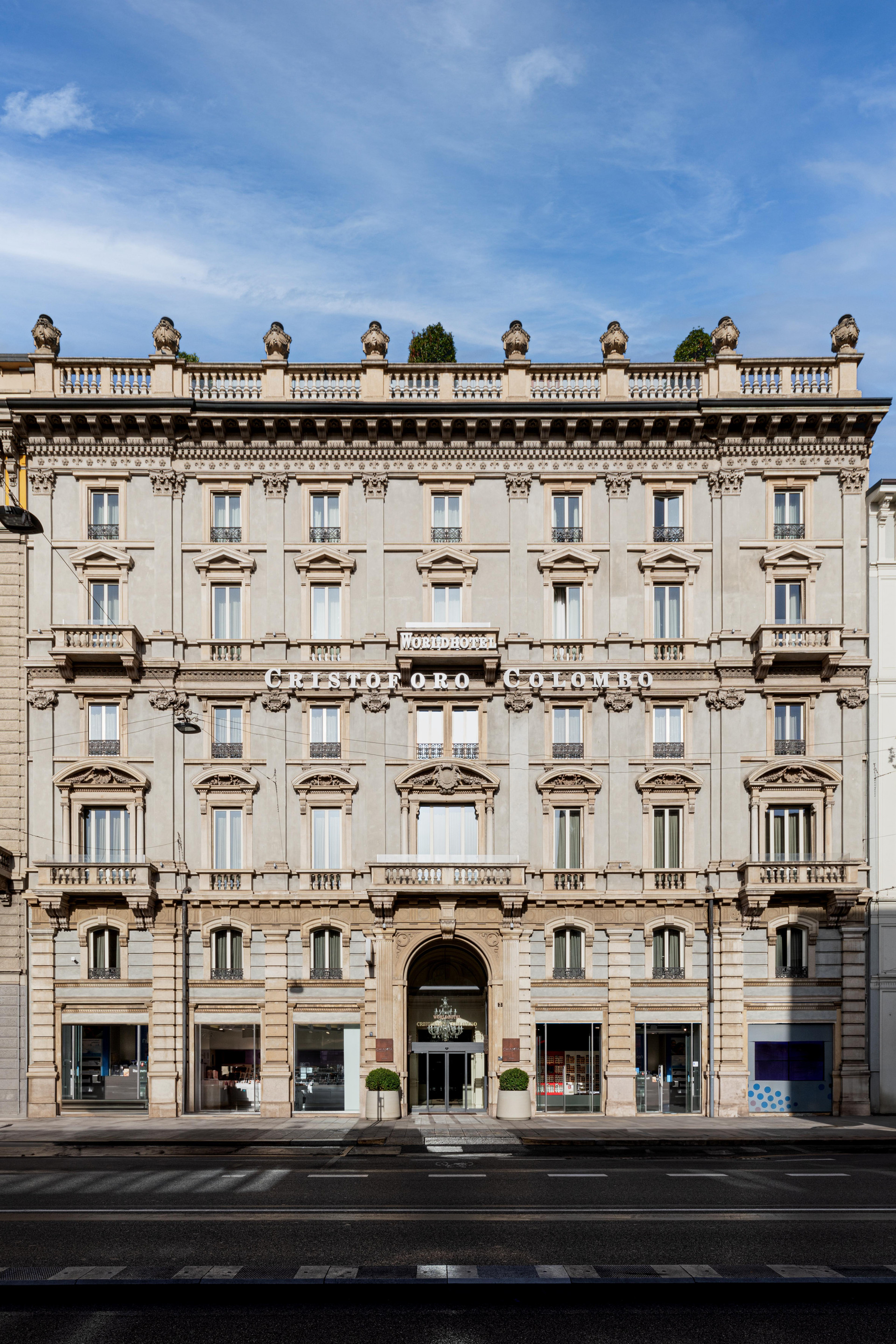 Vista Exterior Hotel Cristoforo Colombo – Preferred Hotels & Resorts