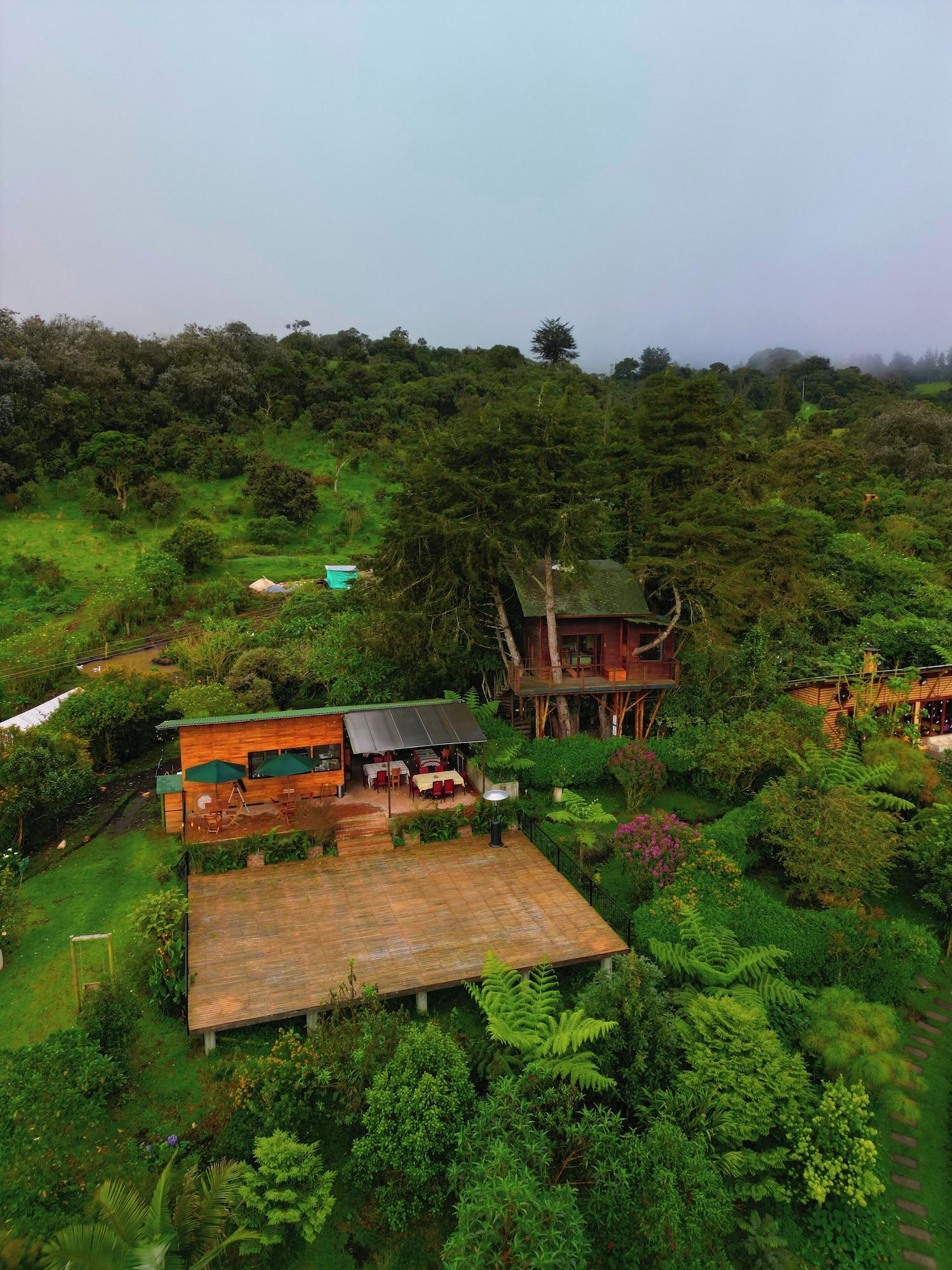 Vista Exterior La Gloria Reserva Forestal
