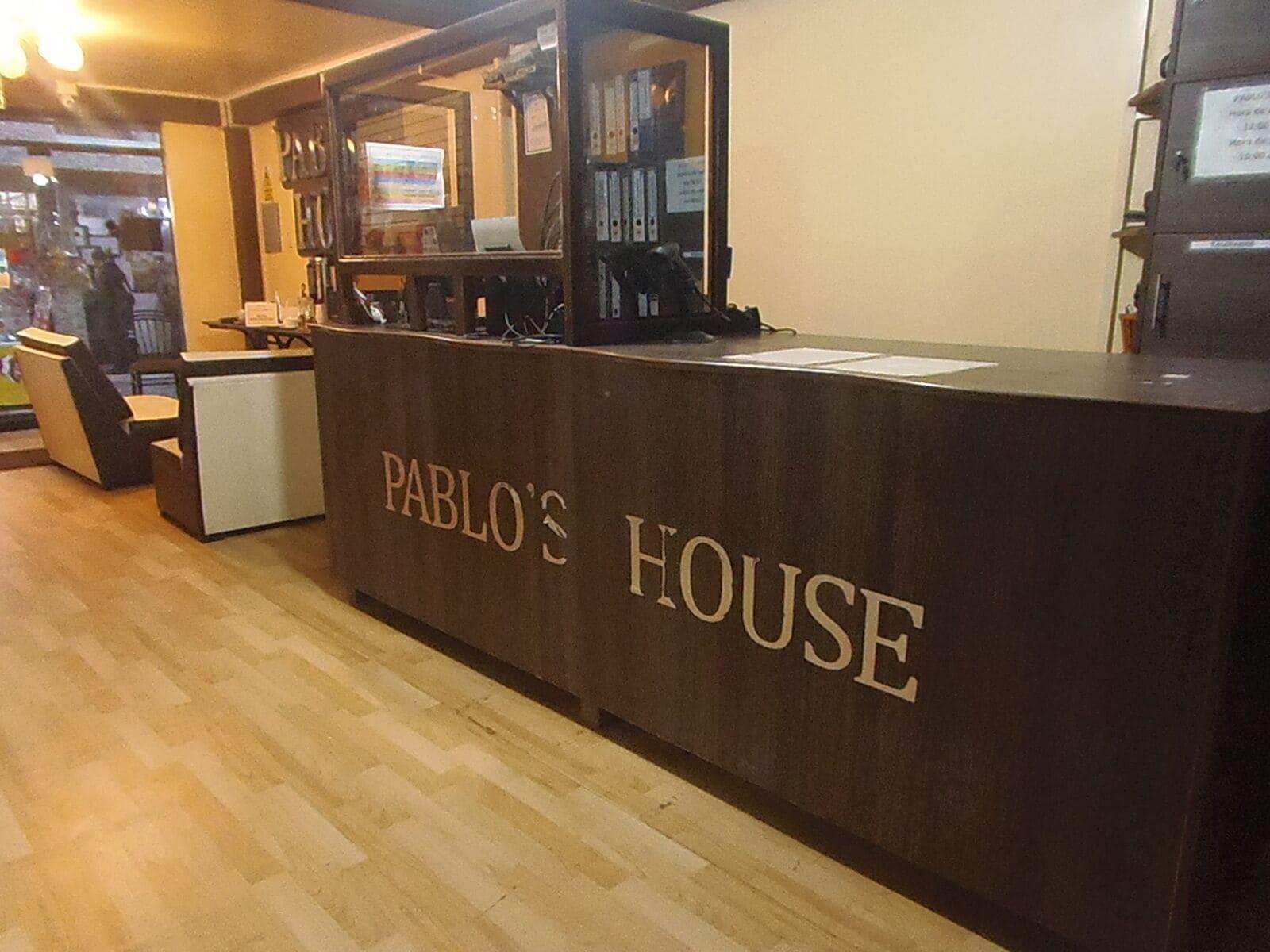 Vista Lobby Hostal Pablos House