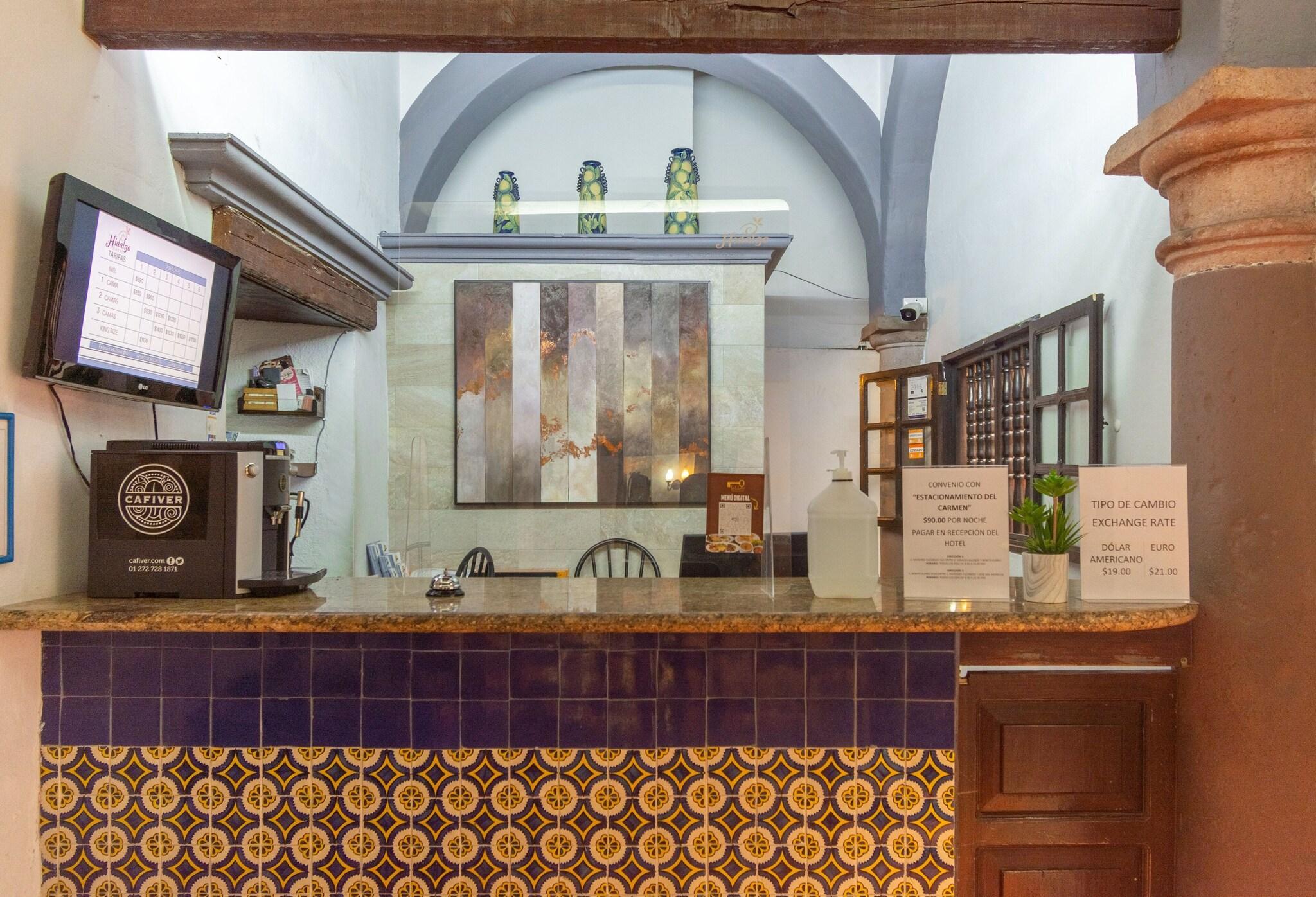 Vista Lobby Hotel Hidalgo