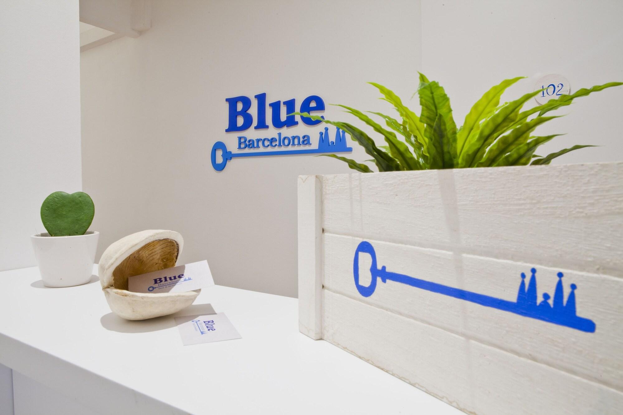 Vista Lobby Blue Barcelona