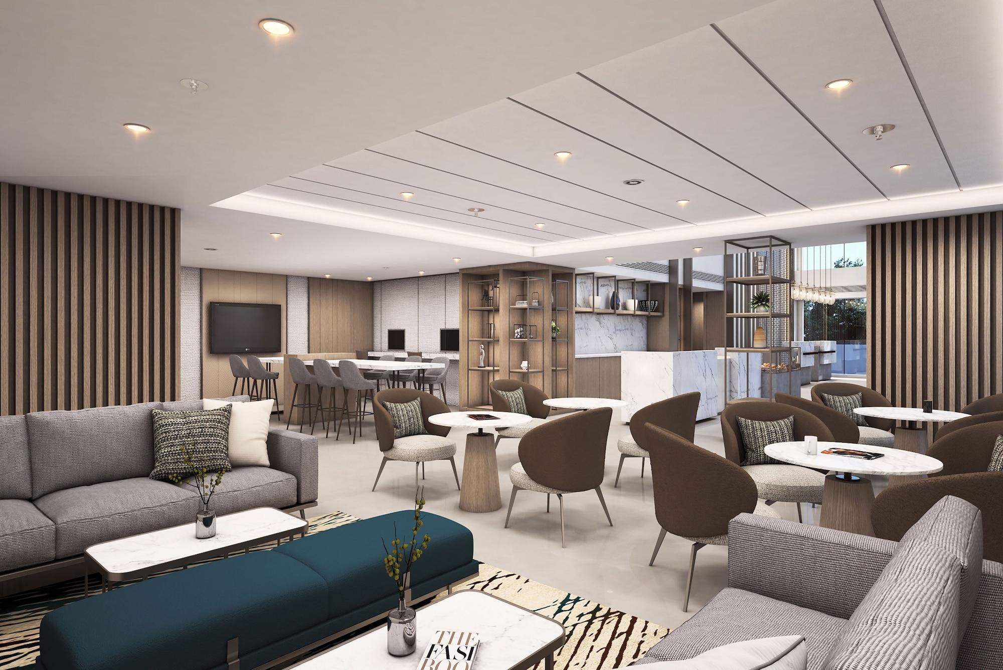 Bar/Salón Courtyard By Marriott Vadodara