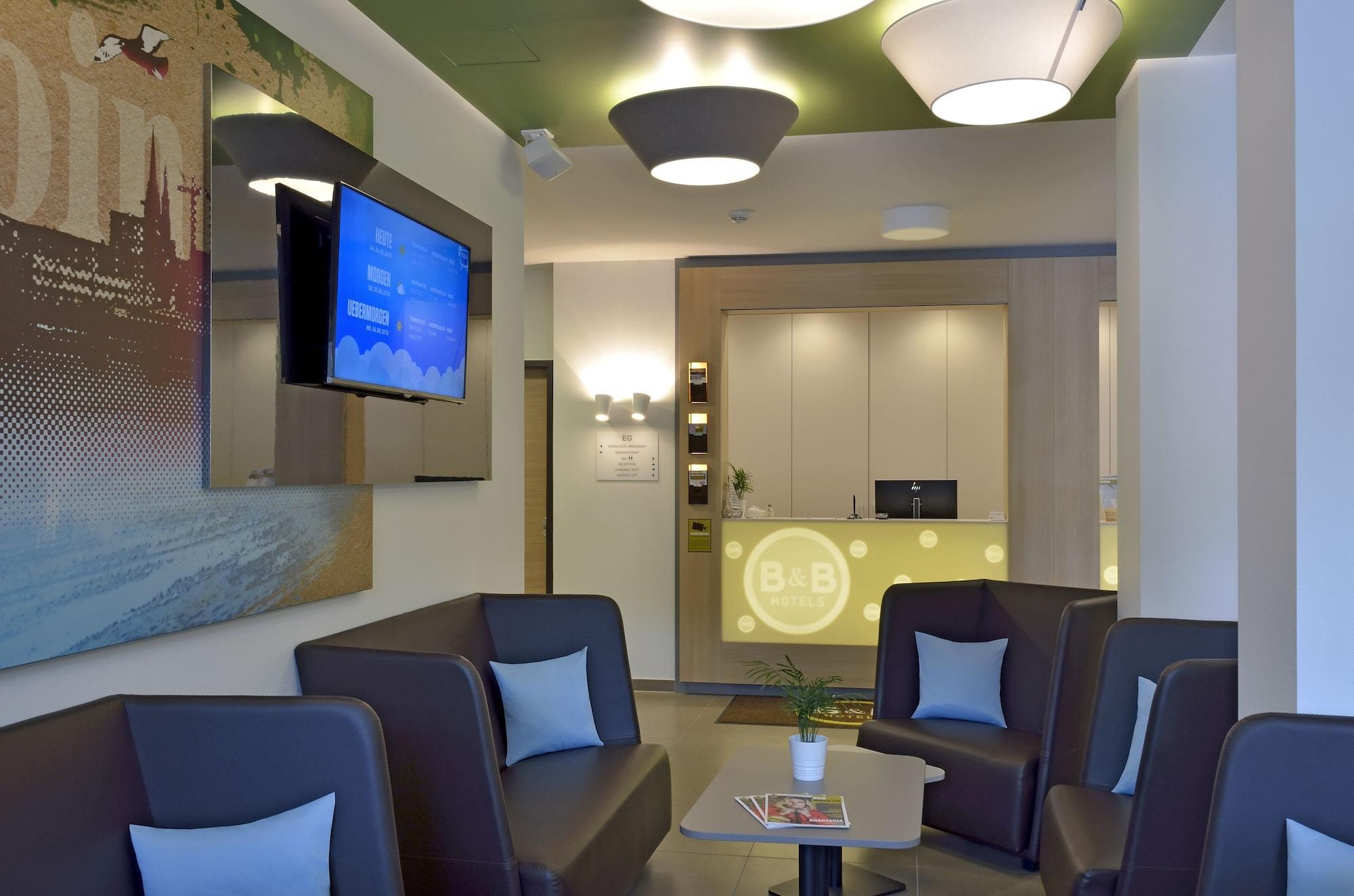 Vista Lobby B&B Hotel Hamburg-Wandsbek