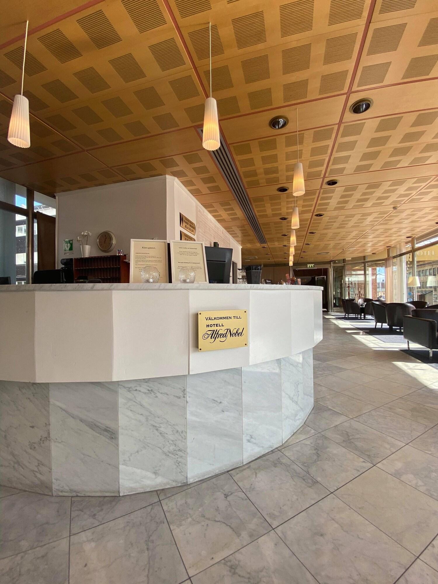 Vista Lobby Hotell Alfred Nobel