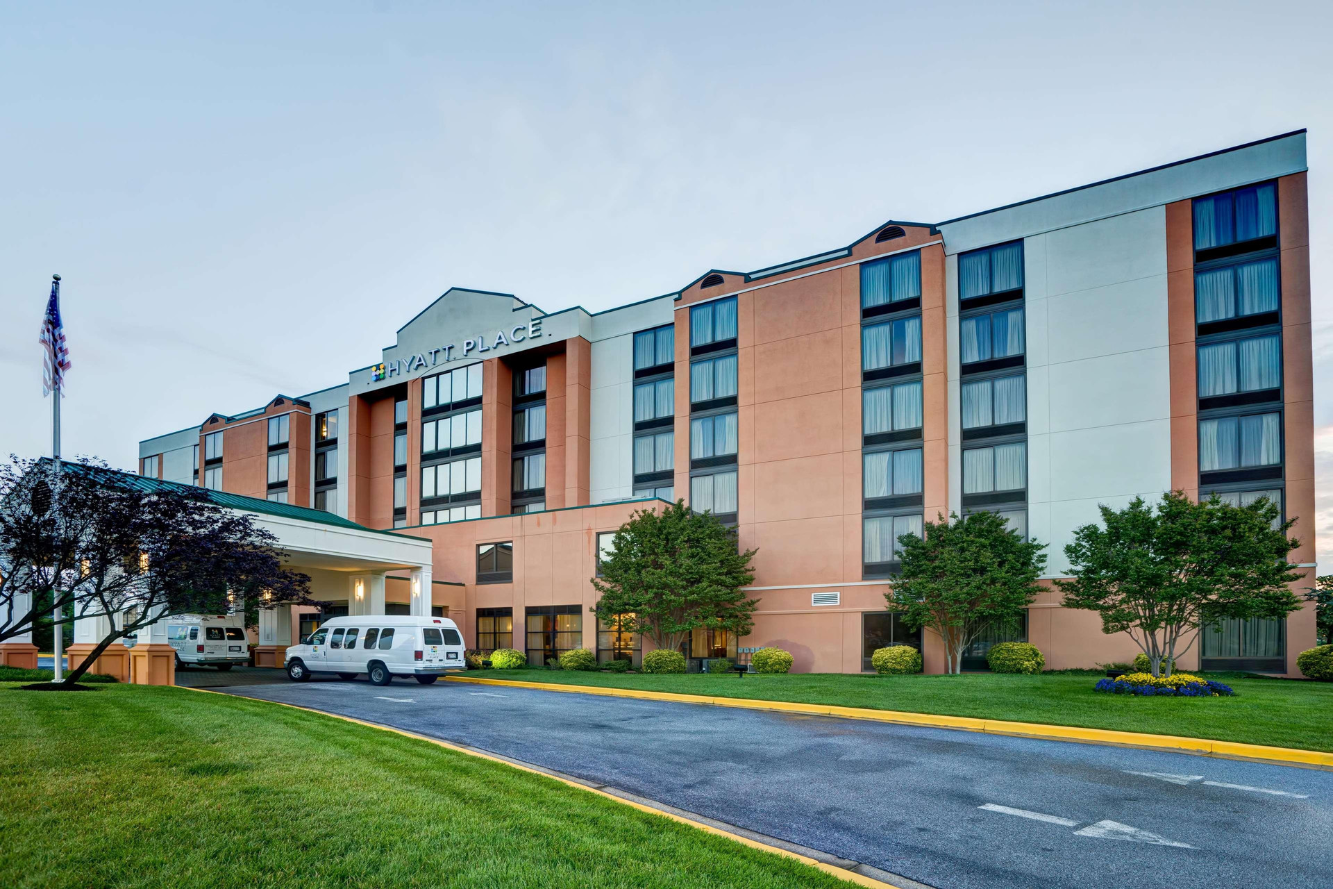 Vista Exterior Hyatt Place Baltimore/BWI Airport