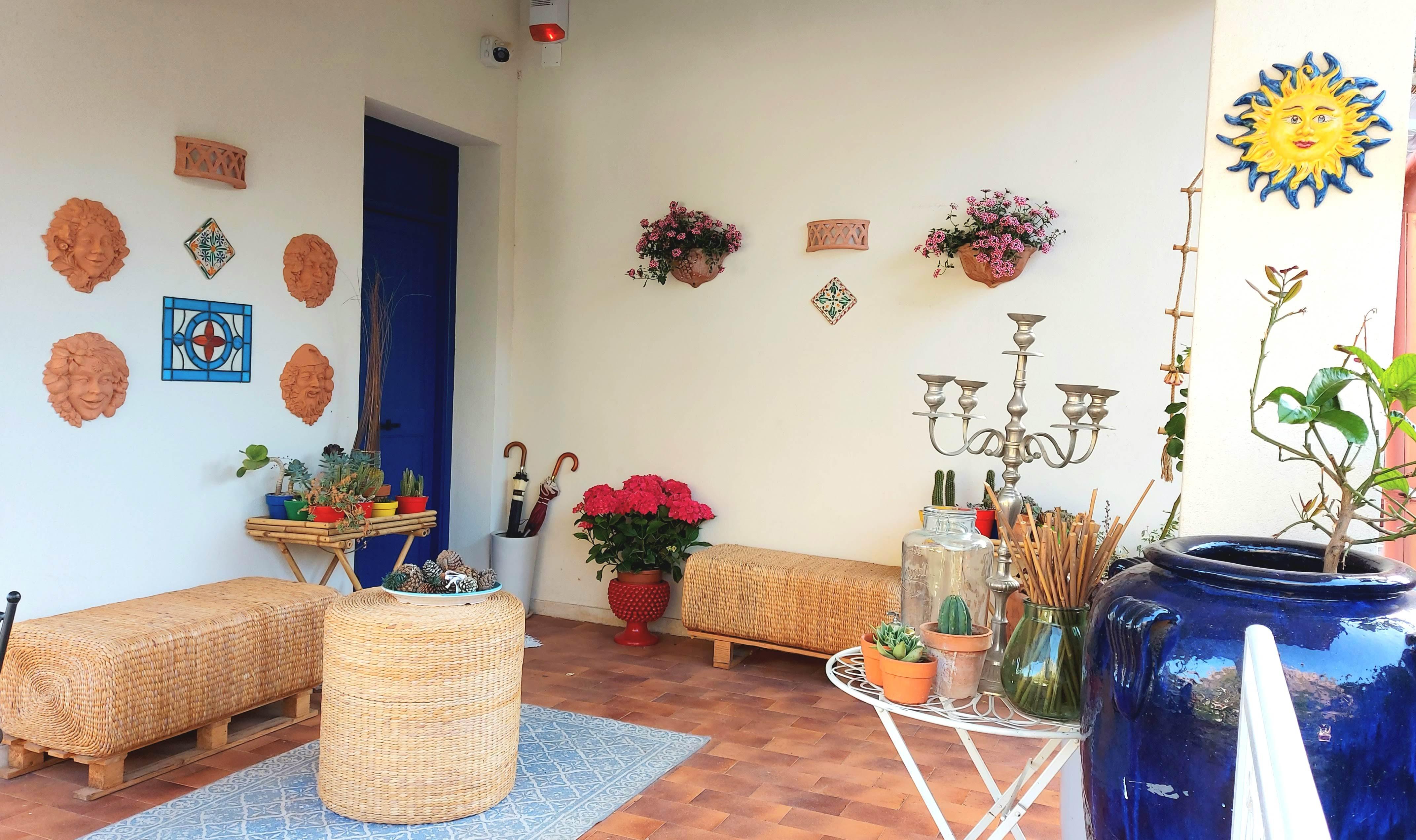 Vista Lobby Villa Flavia Eco B&b