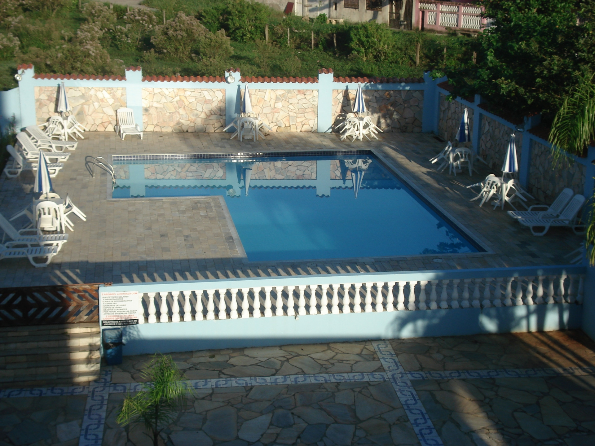 Vista Piscina Hotel Harmonia Caraguatatuba