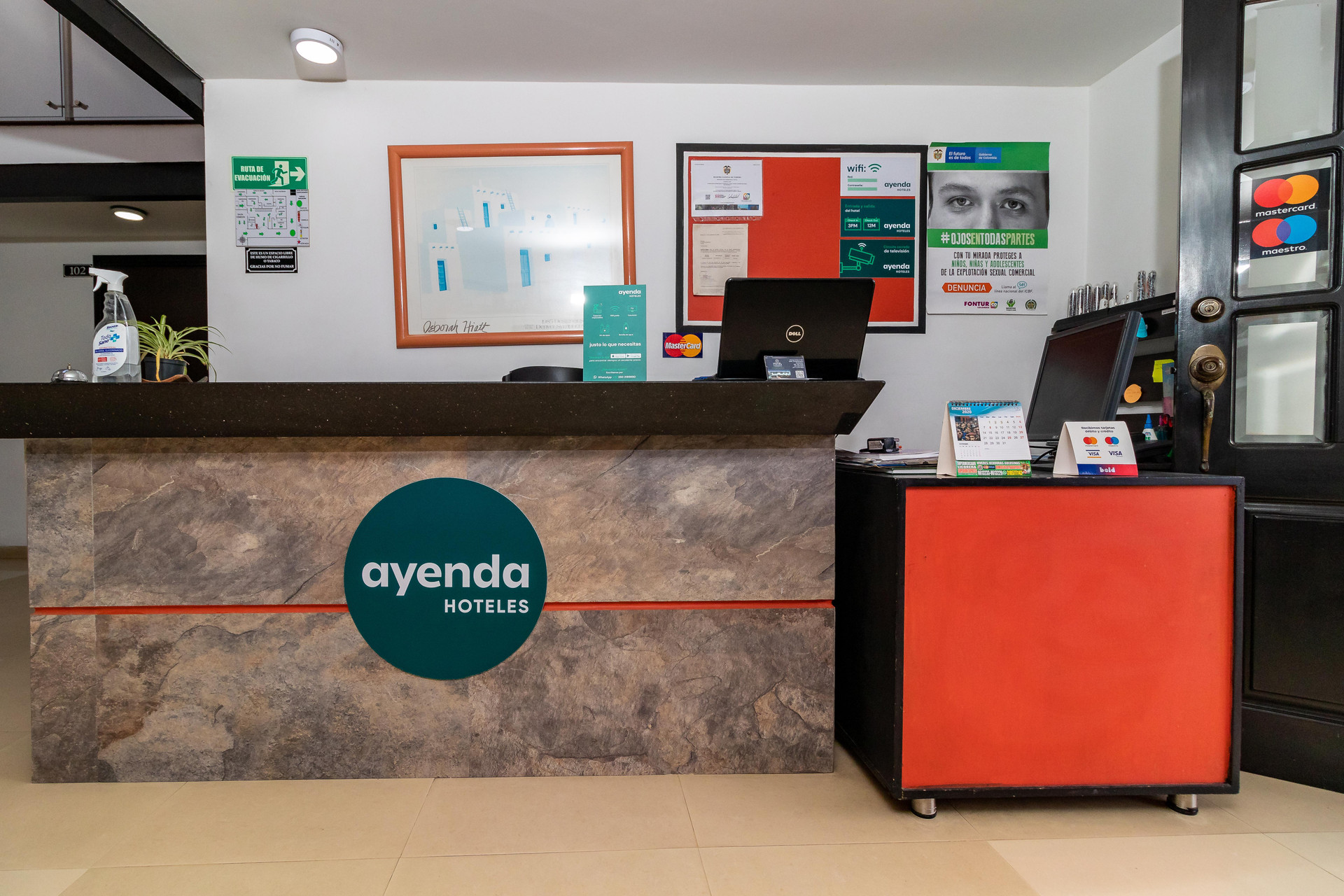 Vista Lobby Ayenda Puerto Madero Boutique