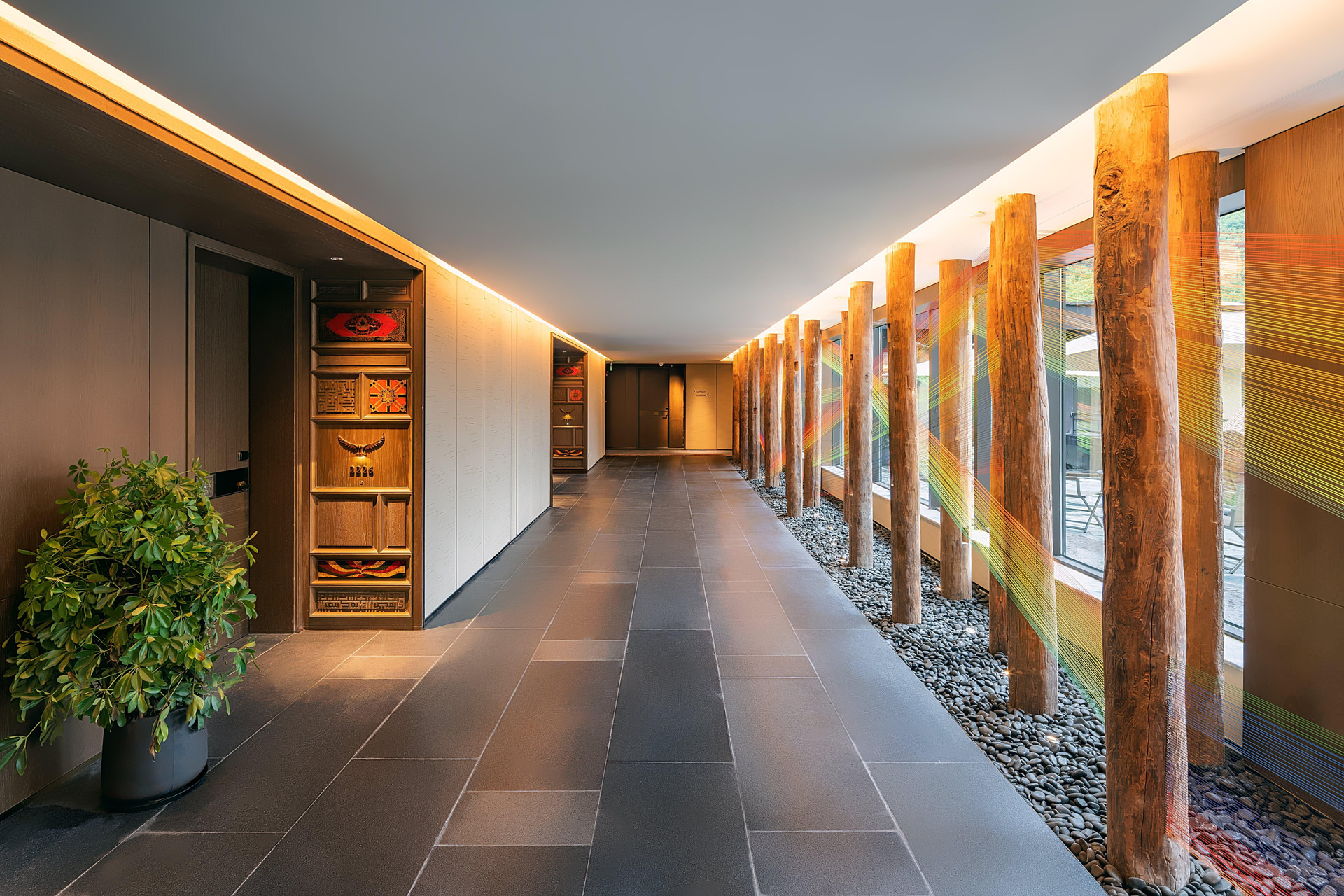 Vista Lobby Hotel Indigo Jiuzhai