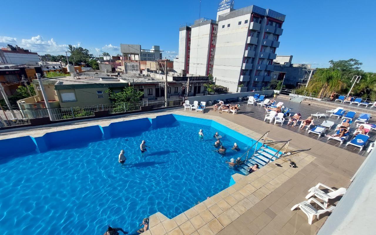 Vista Piscina Grand Hotel Termas De Rio Hondo