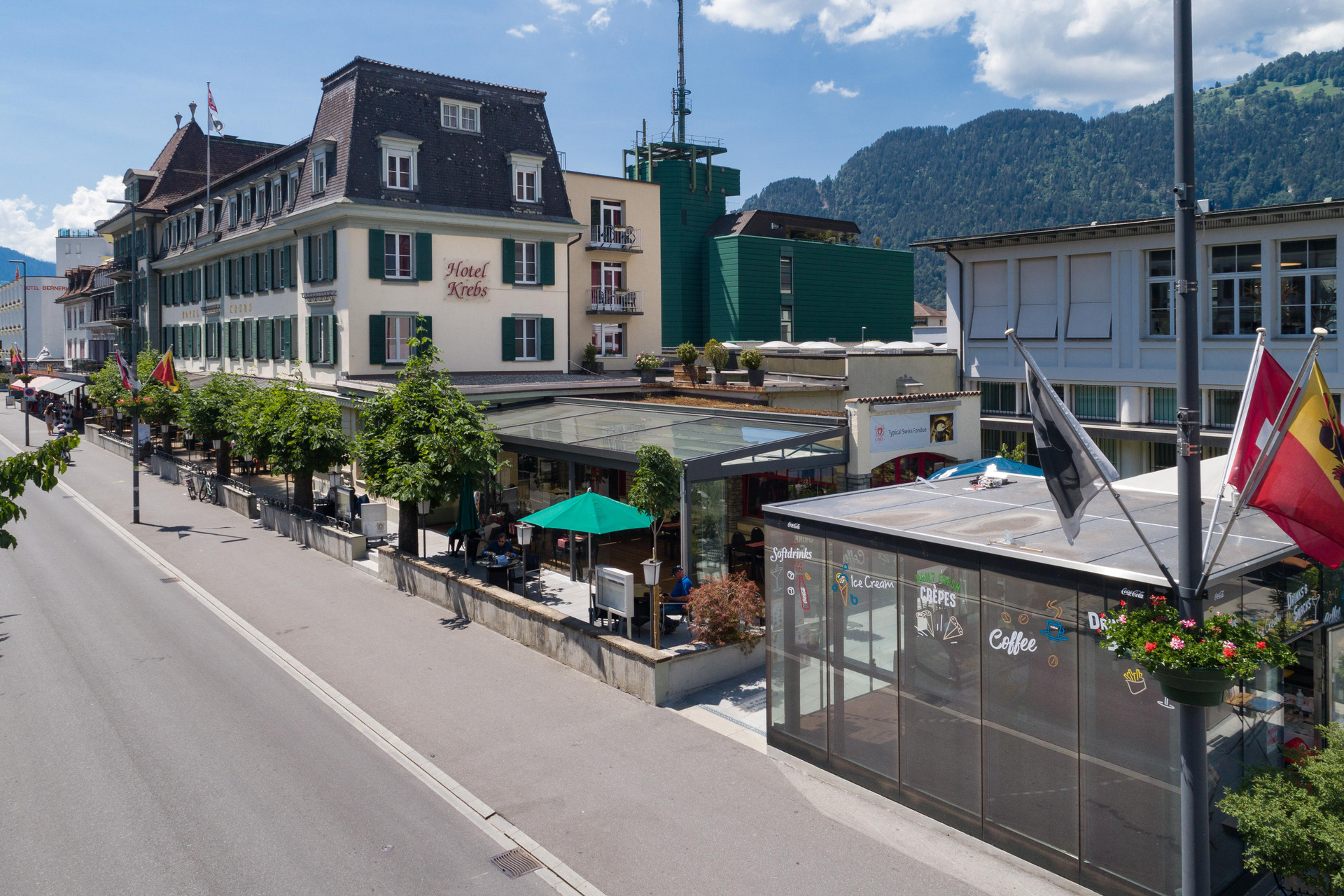 Vista Exterior Hotel Krebs Interlaken