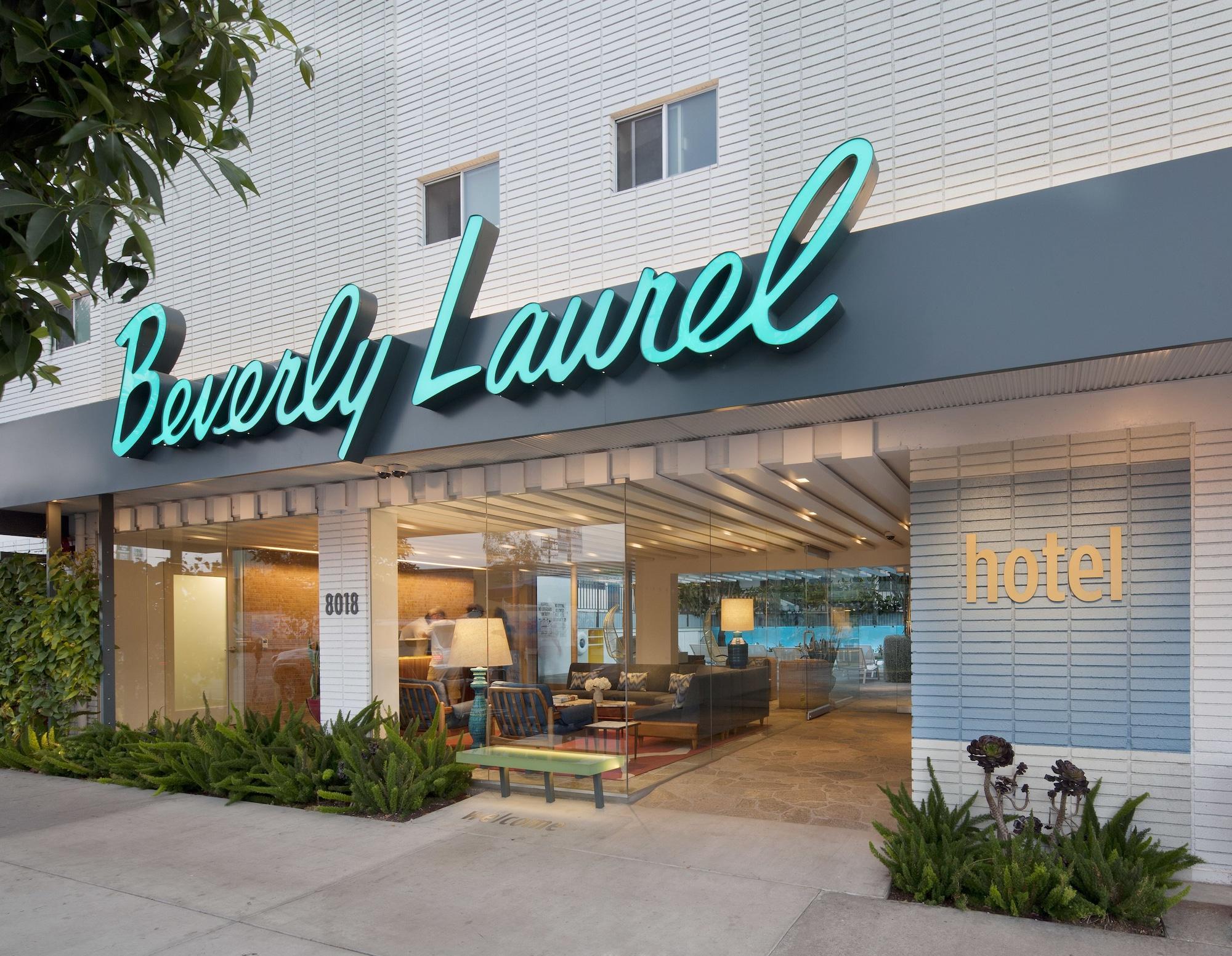 Vista Exterior Beverly Laurel Hotel at West Hollywood