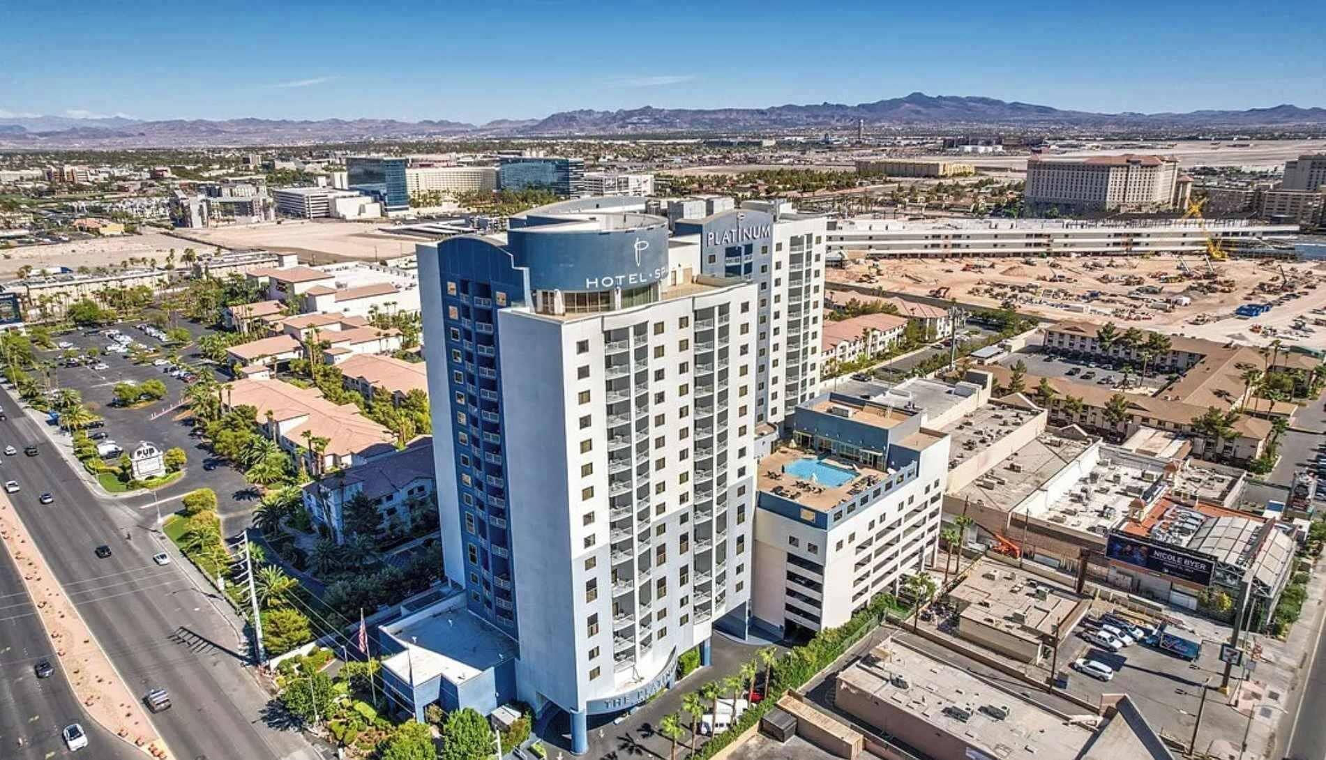 Vista Exterior The Platinum Hotel Las Vegas