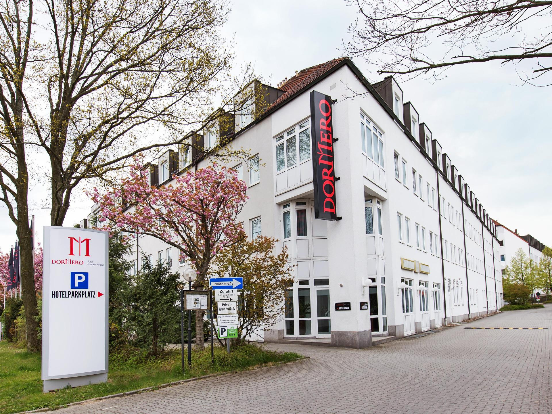 Vista Exterior Dormero Hotel Dresden Airport