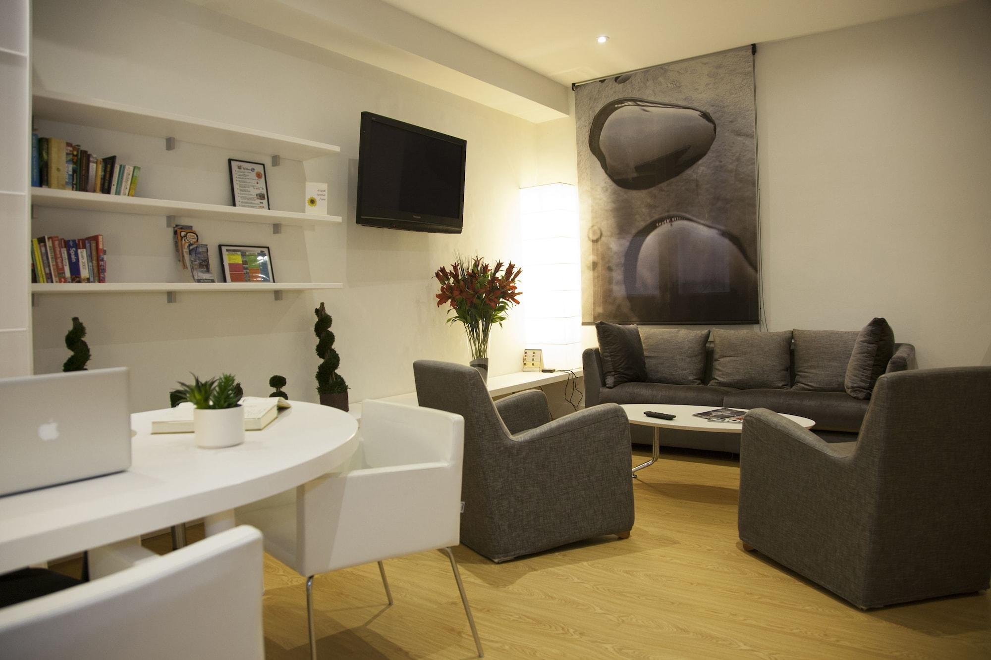 Vista Lobby Hostal Goya