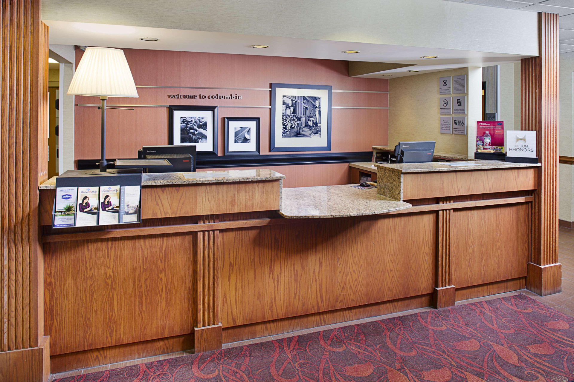 Vista Lobby Hampton Inn Columbia