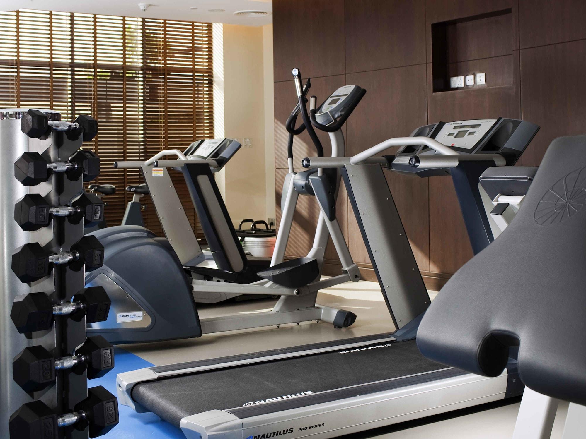 Gimnasio Novotel Suites Mall Avenue Dubai