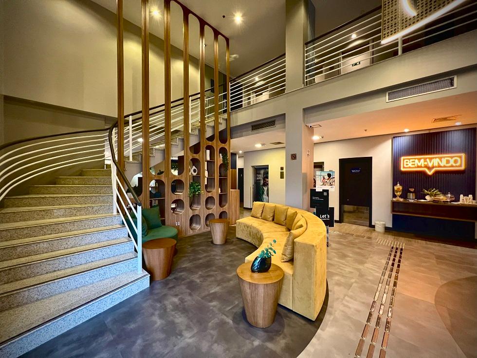 Vista Lobby Comfort Hotel Joinville