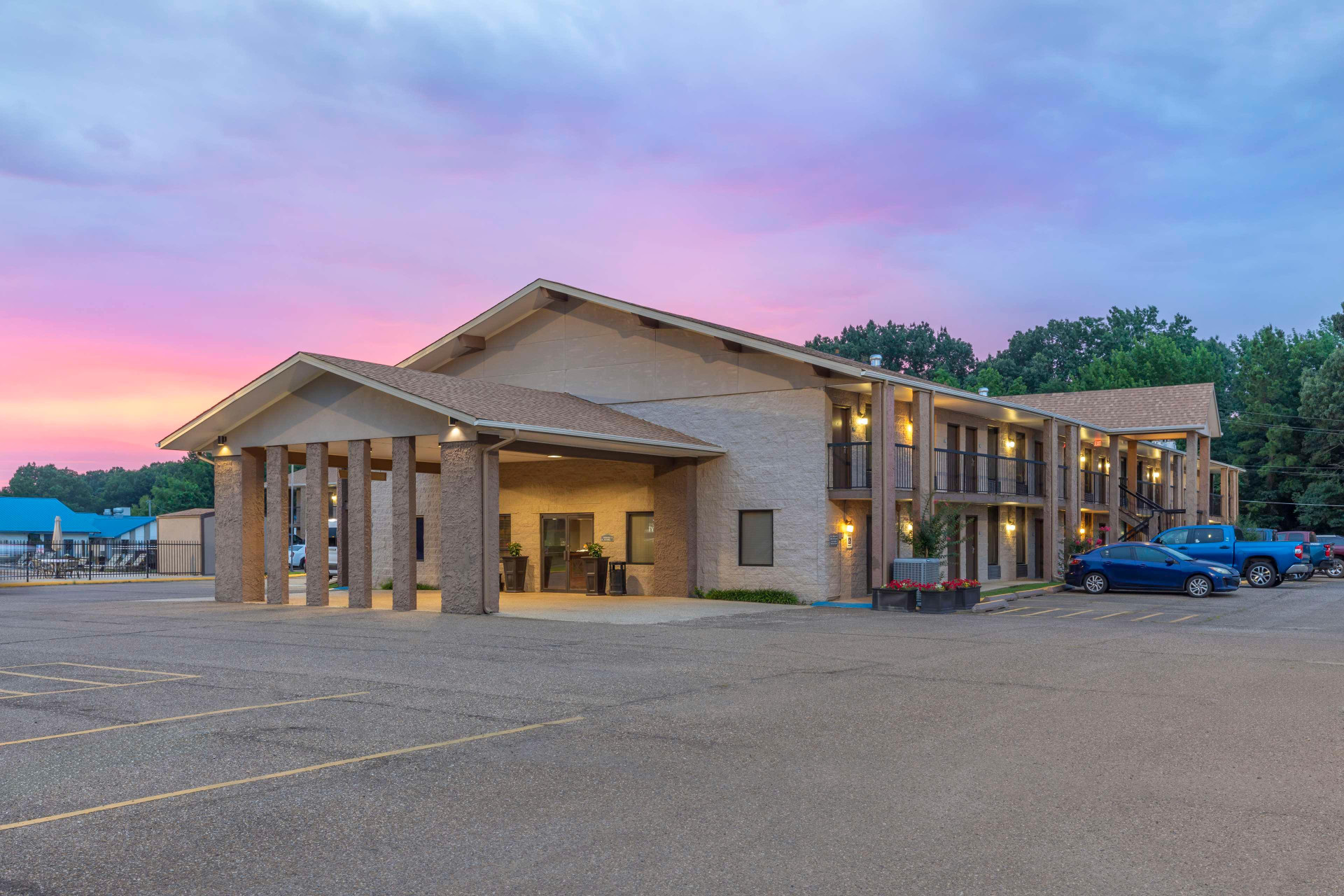 Vista Exterior Best Western Of Hope