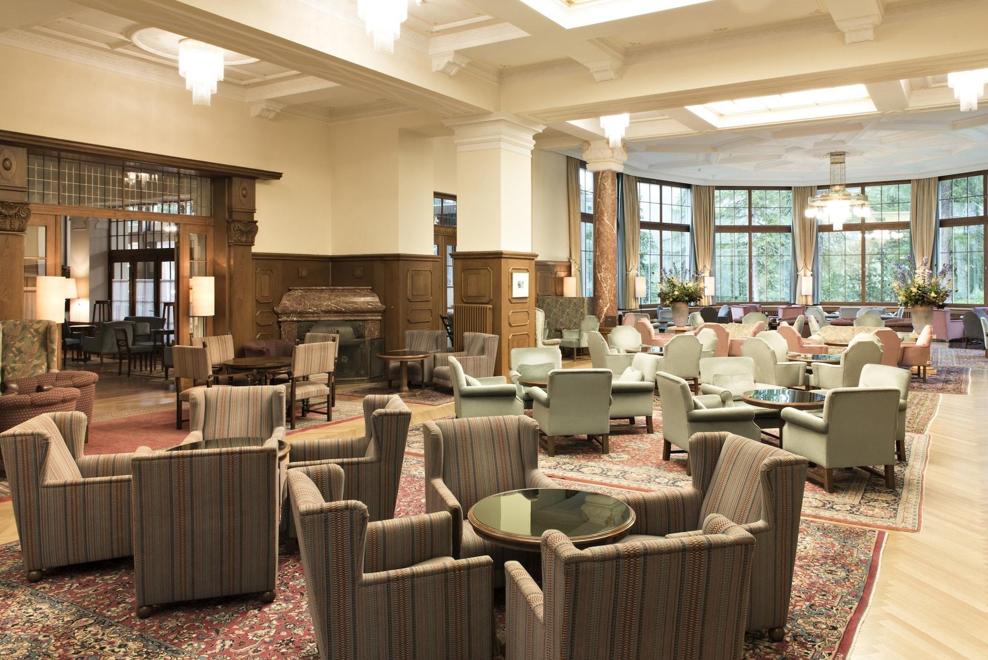 Vista Lobby Hotel Waldhaus Sils