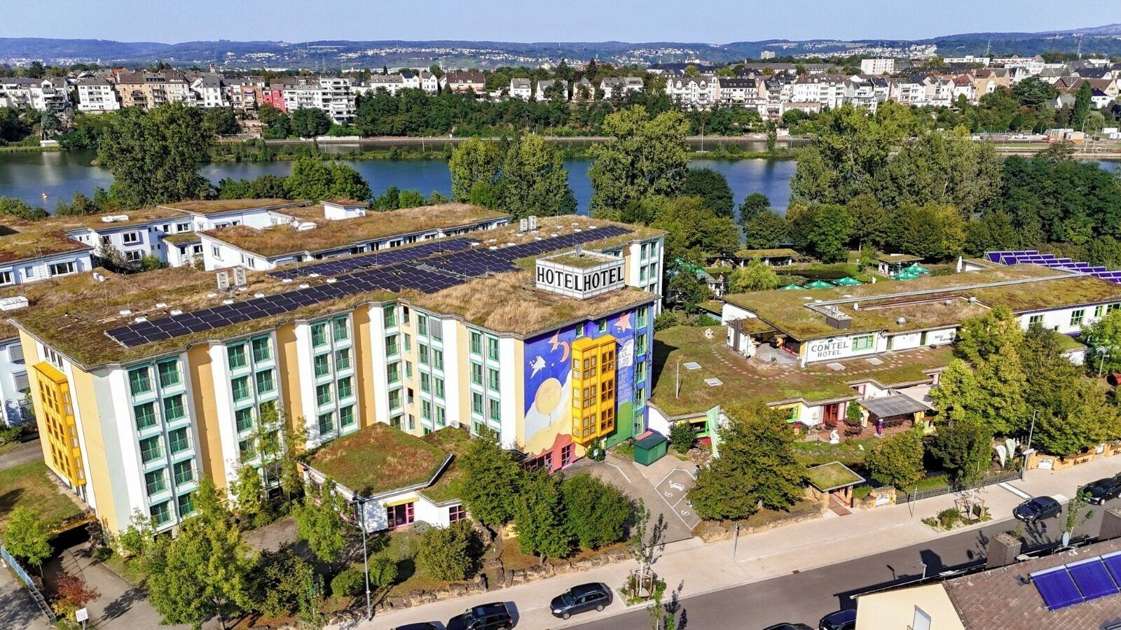 Vista Exterior Contel Hotel Koblenz