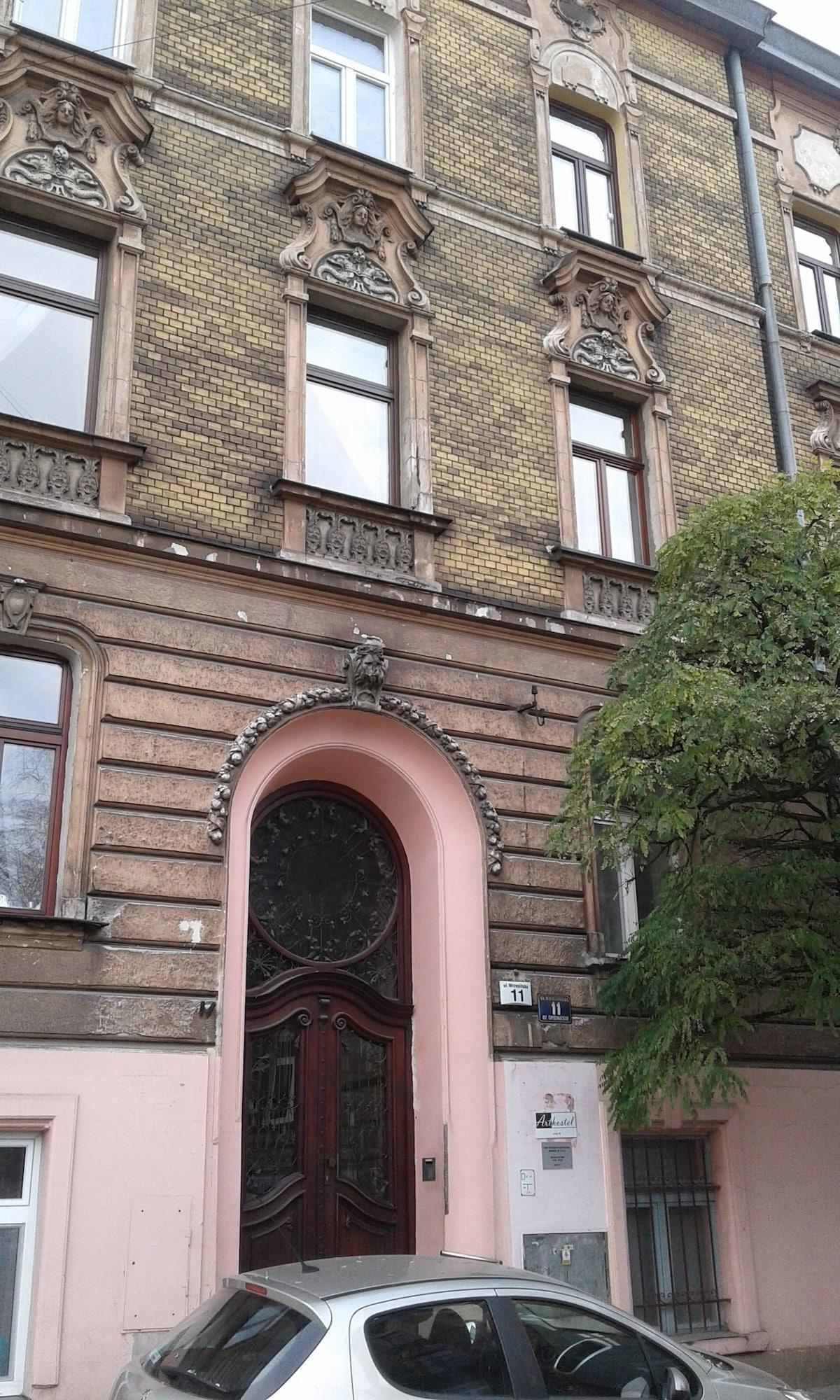 Vista Exterior Art Hostel